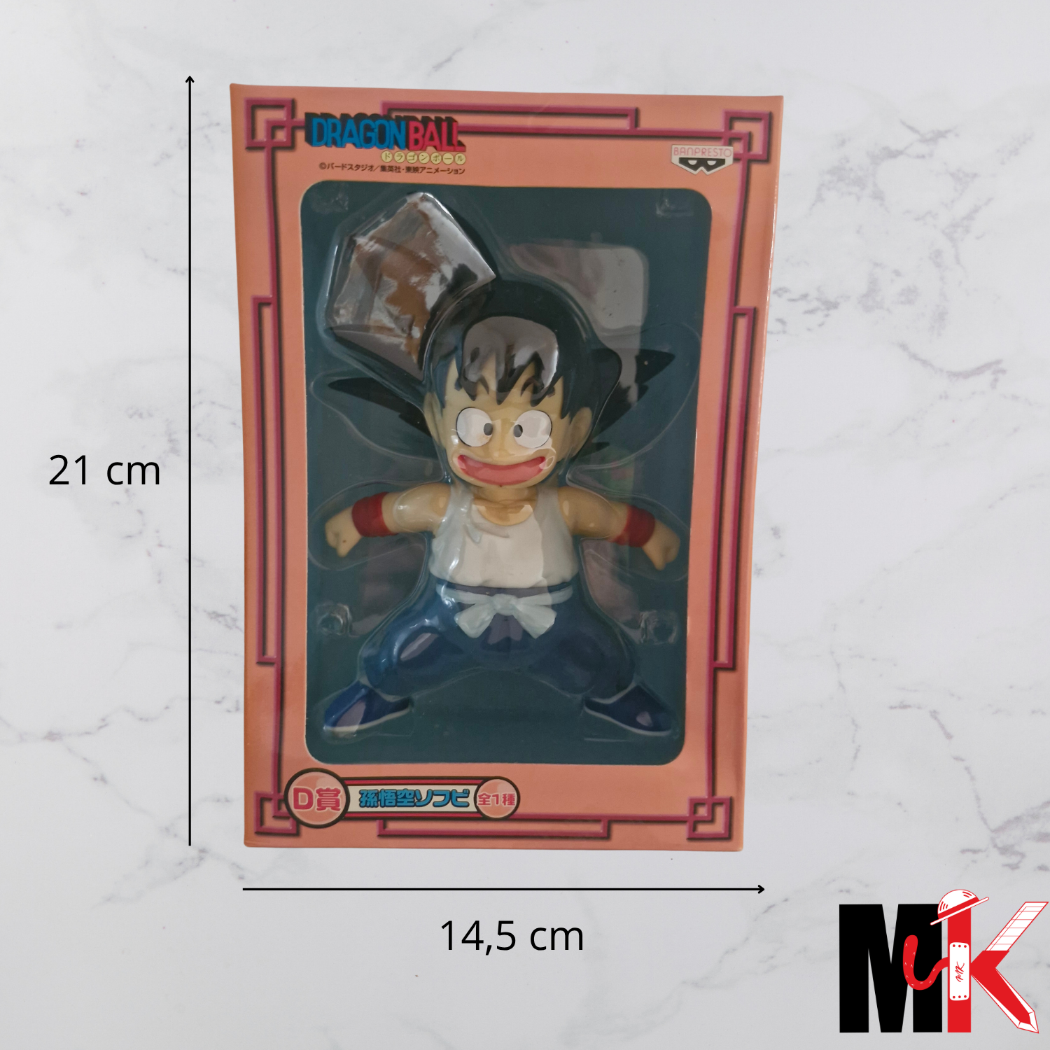 Ichiban Kuji Vintage Figurine Dragon Ball Mystical Adventure en vinyle Lot D Goku enfant