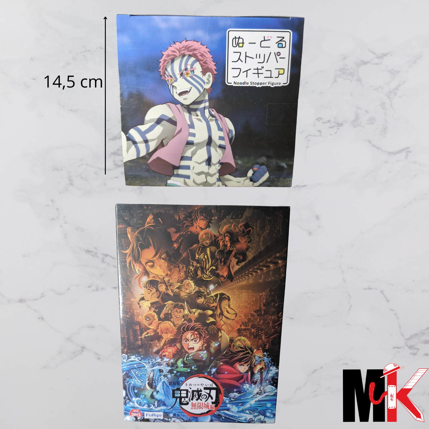 Demon Slayer Figurine Noodle Stopper Akaza Battle version