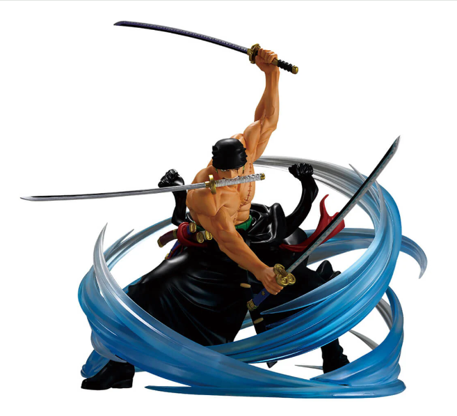 One Piece Figurine Ichiban Kuji Takumi no Keifu Hakyoku Lot C Zoro