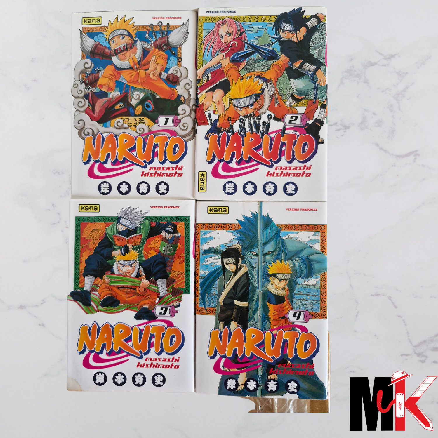Naruto - Manga VF - Tome 01 a 10