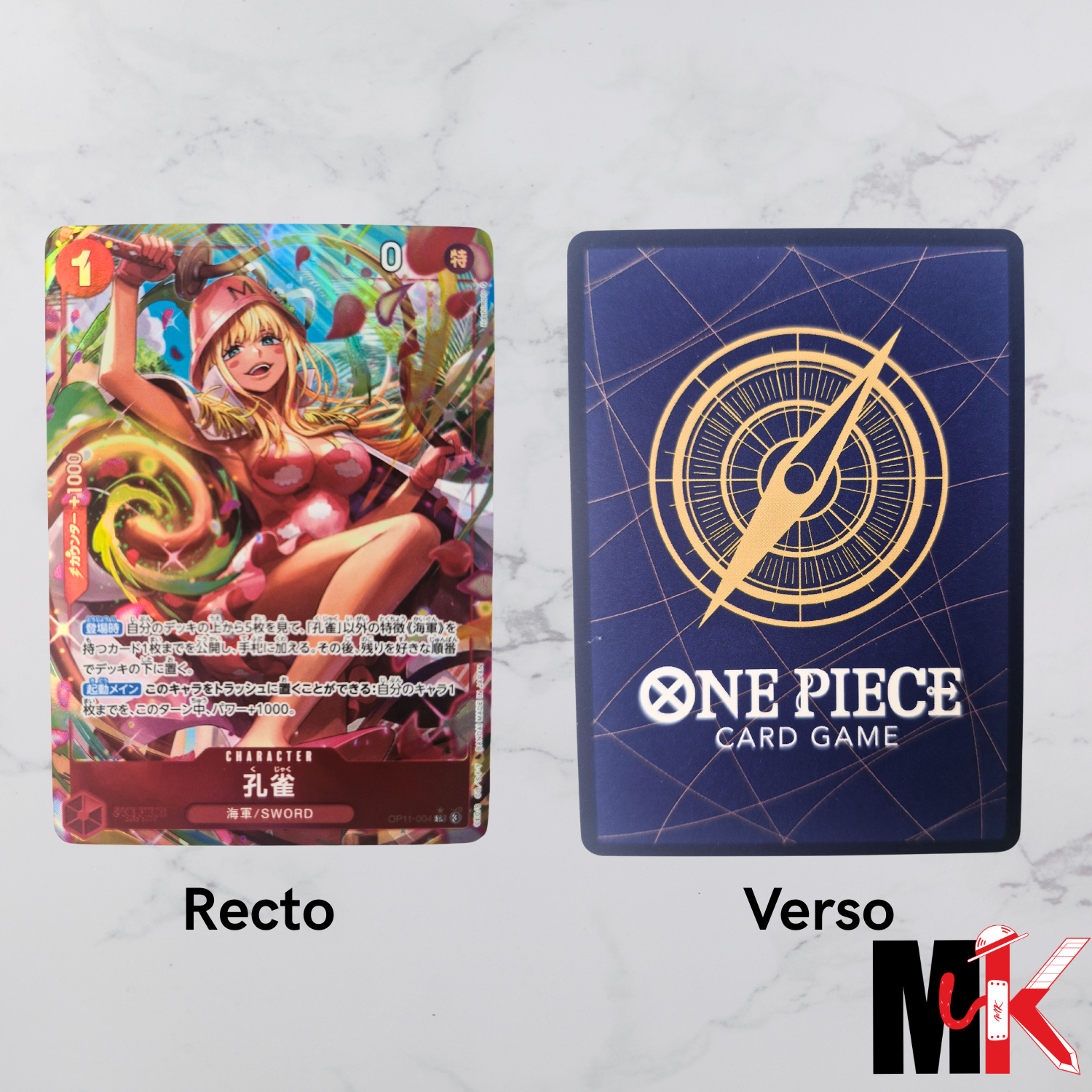 One Piece - Carte One Piece Card Game Part 11 - 004 SR Parallel état bon