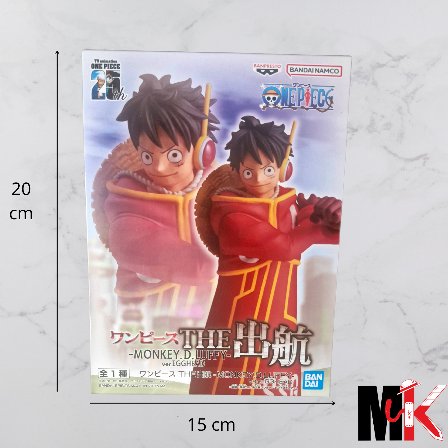 One Piece Figurine Banpresto Luffy Egghead