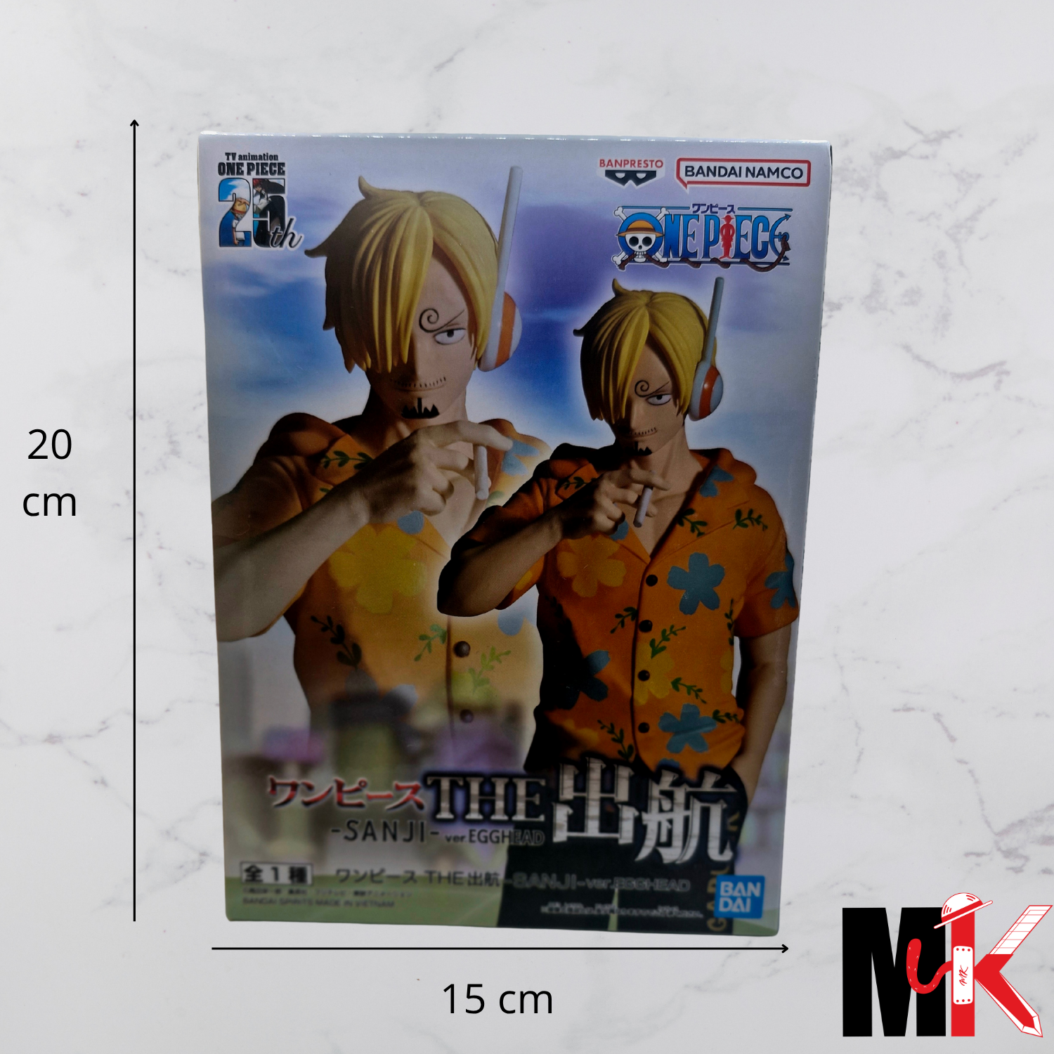 One Piece Figurine Banpresto Sanji Egghead