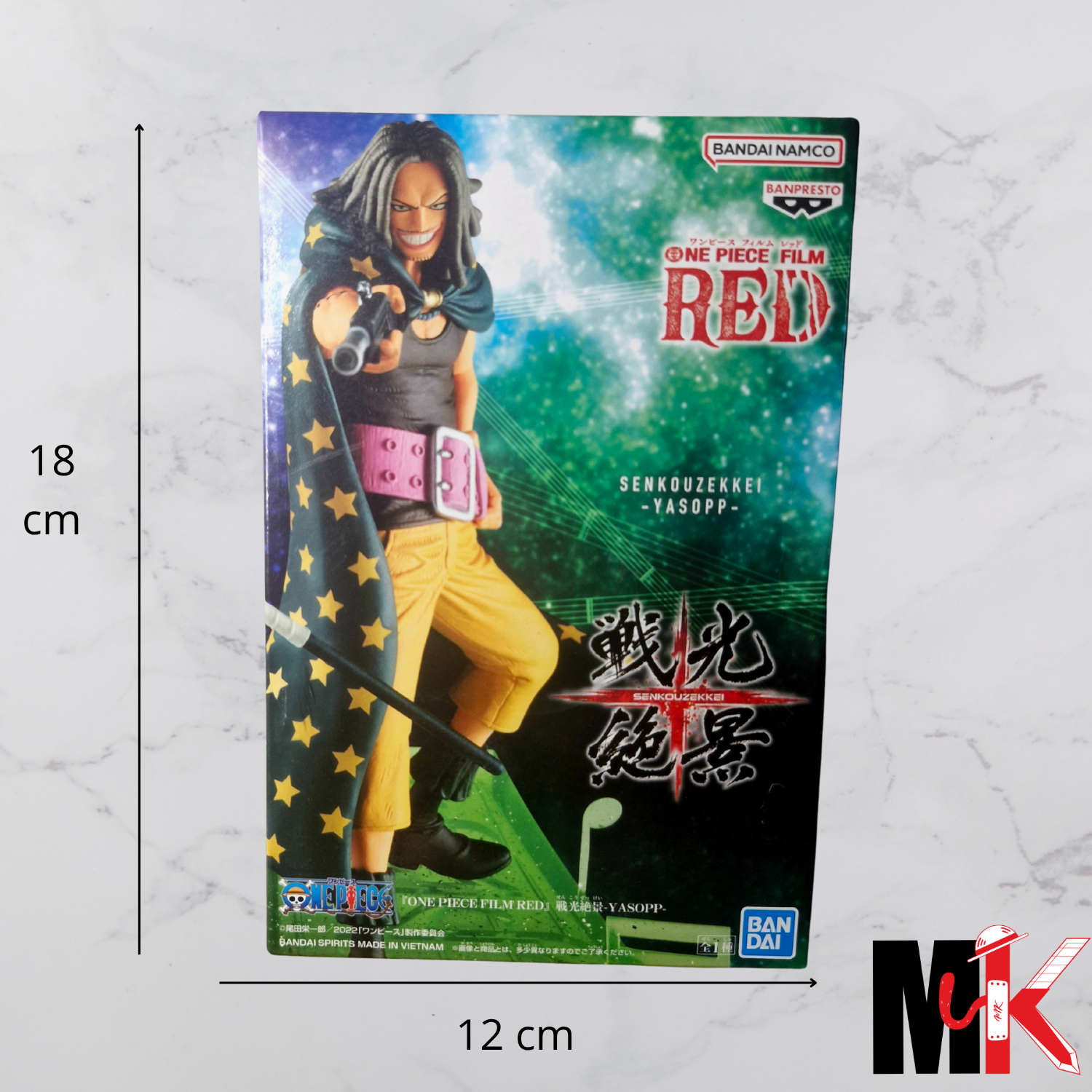 One Piece Figurine Senkouzekkei Yasopp