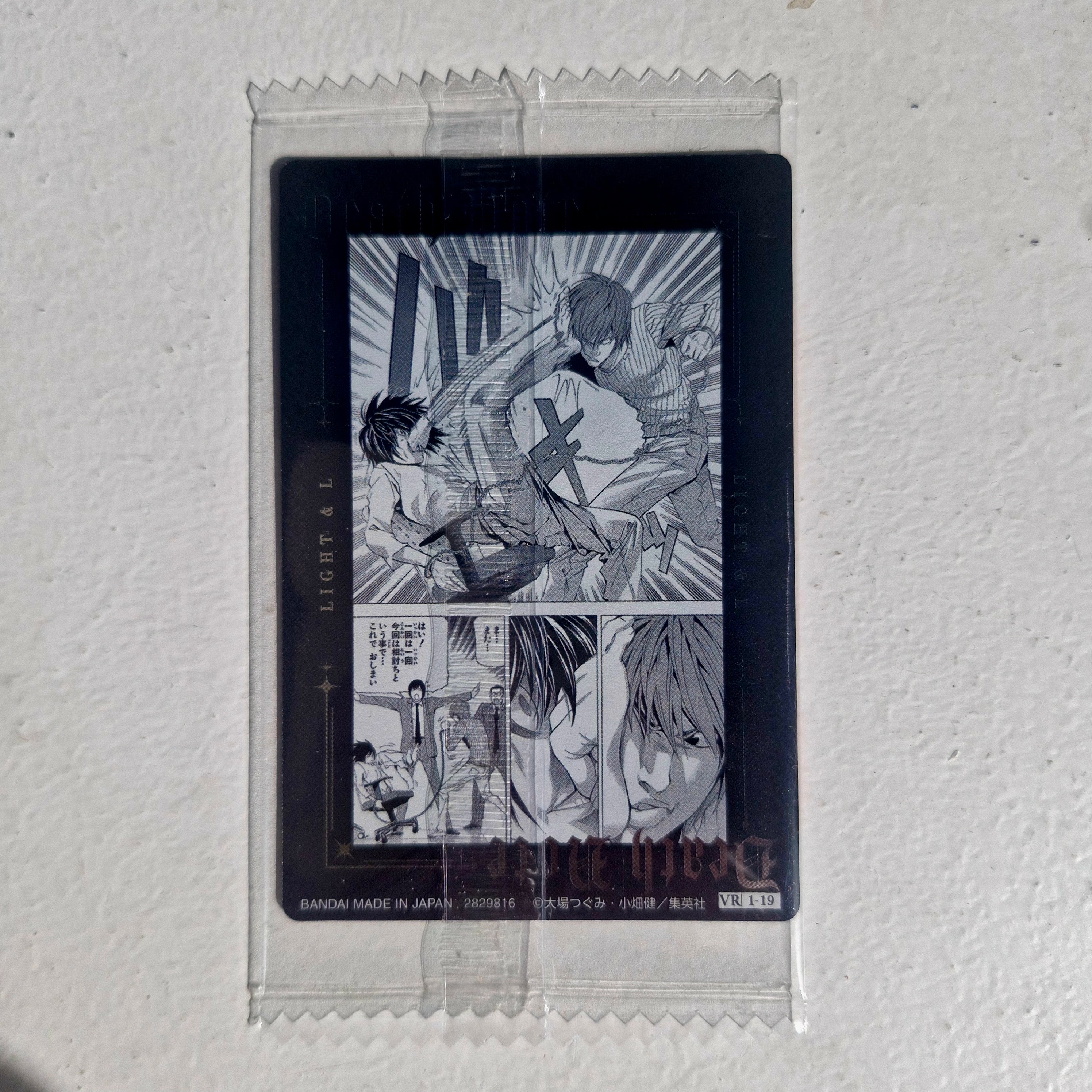Death Note - Carte Wafers Part 01 - 19 VR