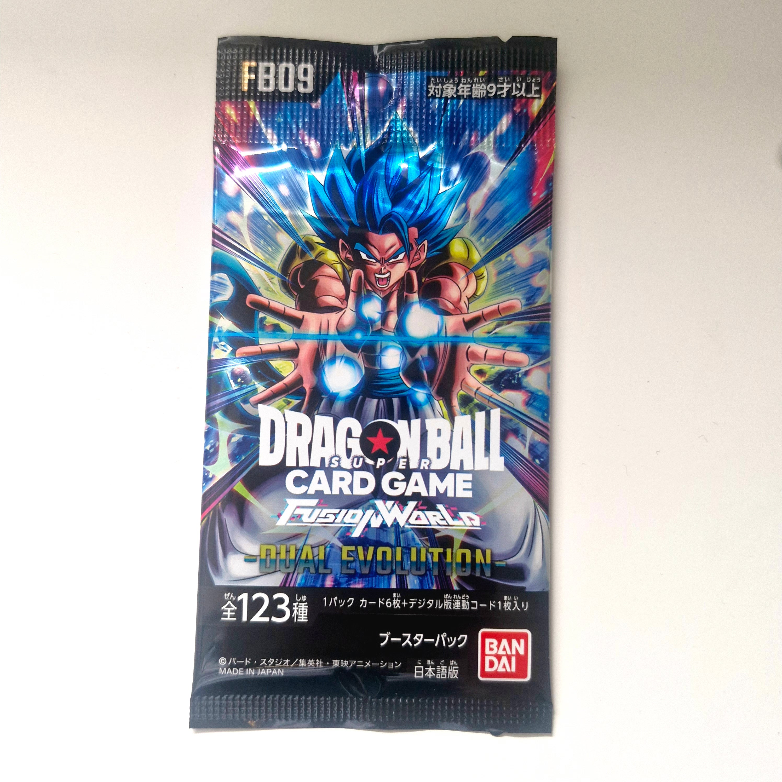 Dragon Ball - Booster cartes Dragon Ball Super Card Game Fusion World - Part FB09