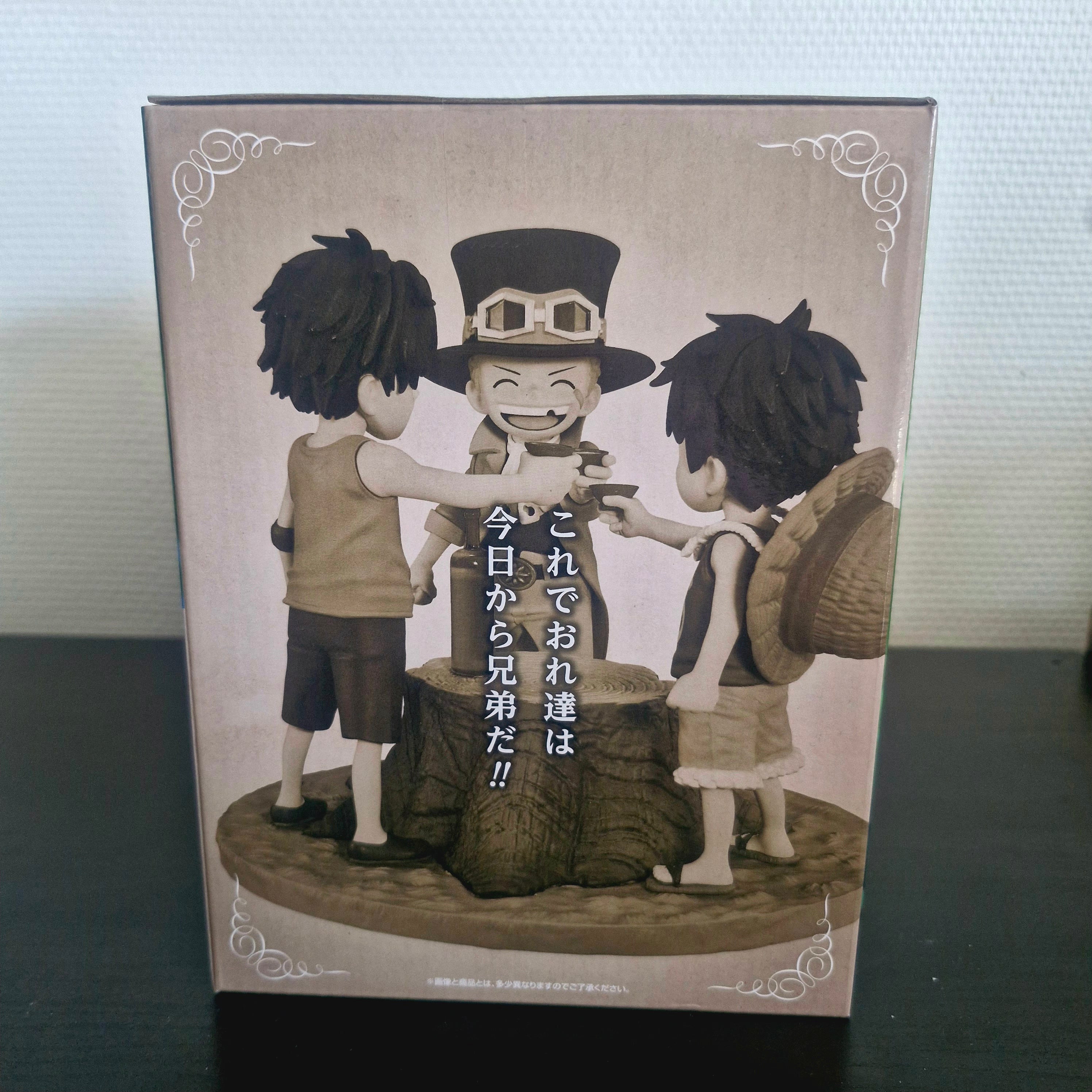 One Piece Figurine Dramatic Memories Lot A Luffy, Ace & Sabo