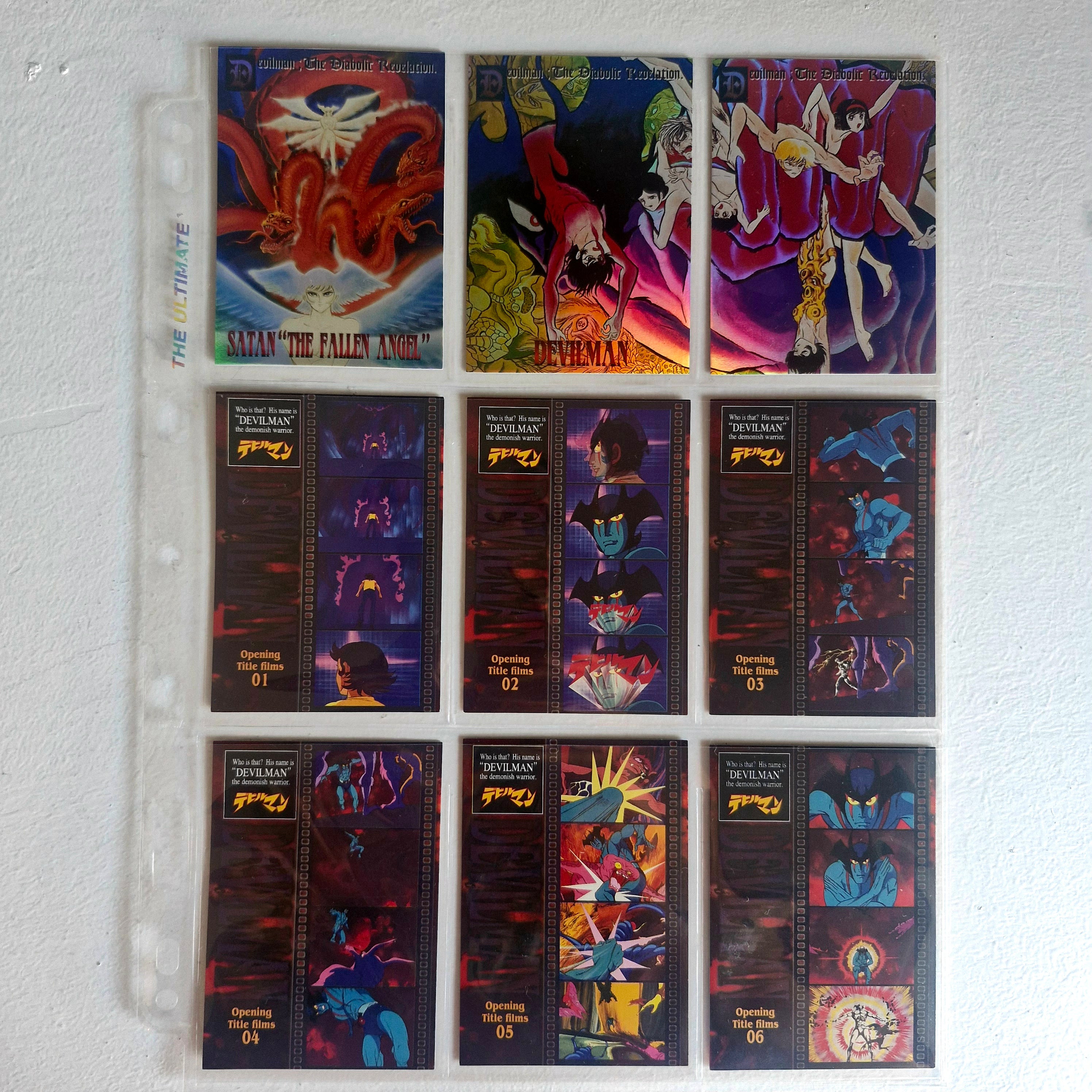 Devilman - Carte Trading Collection Amada - Full Set (75/75)