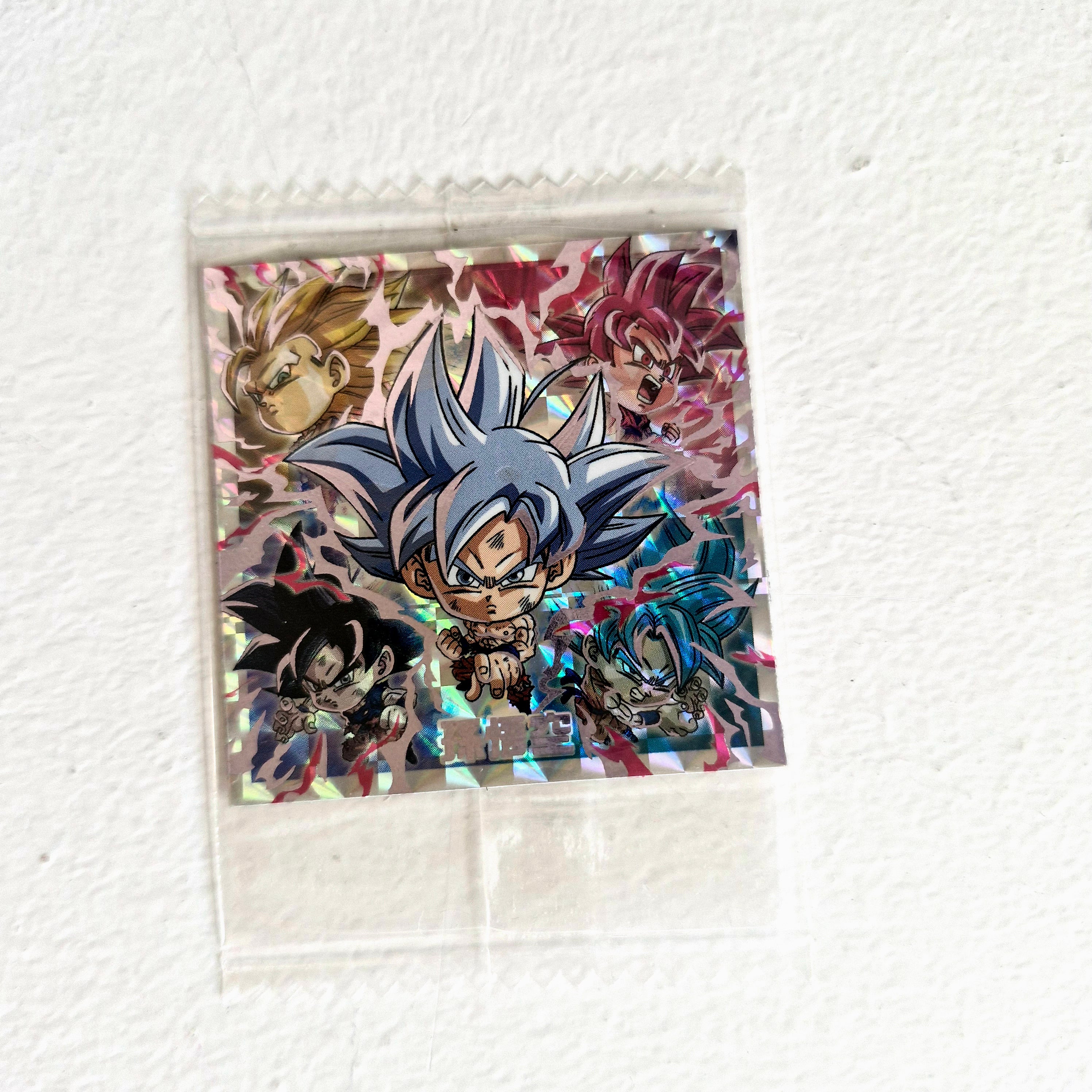 Dragon Ball - Carte Dragon Ball Super Warrior Sticker Wafers Part 07 - 05 EGR