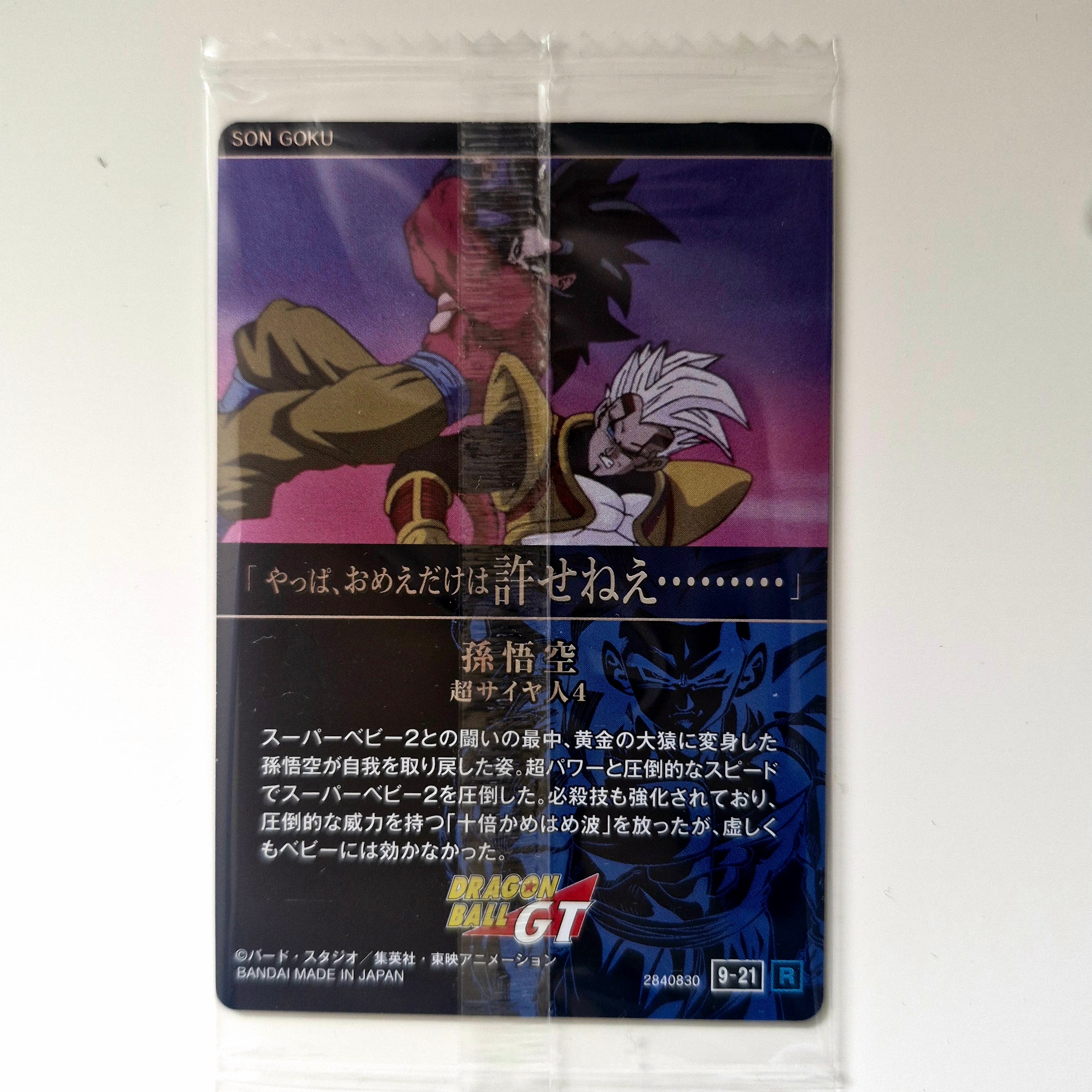 Dragon Ball - Carte Itajaga Part 09 - 21 R