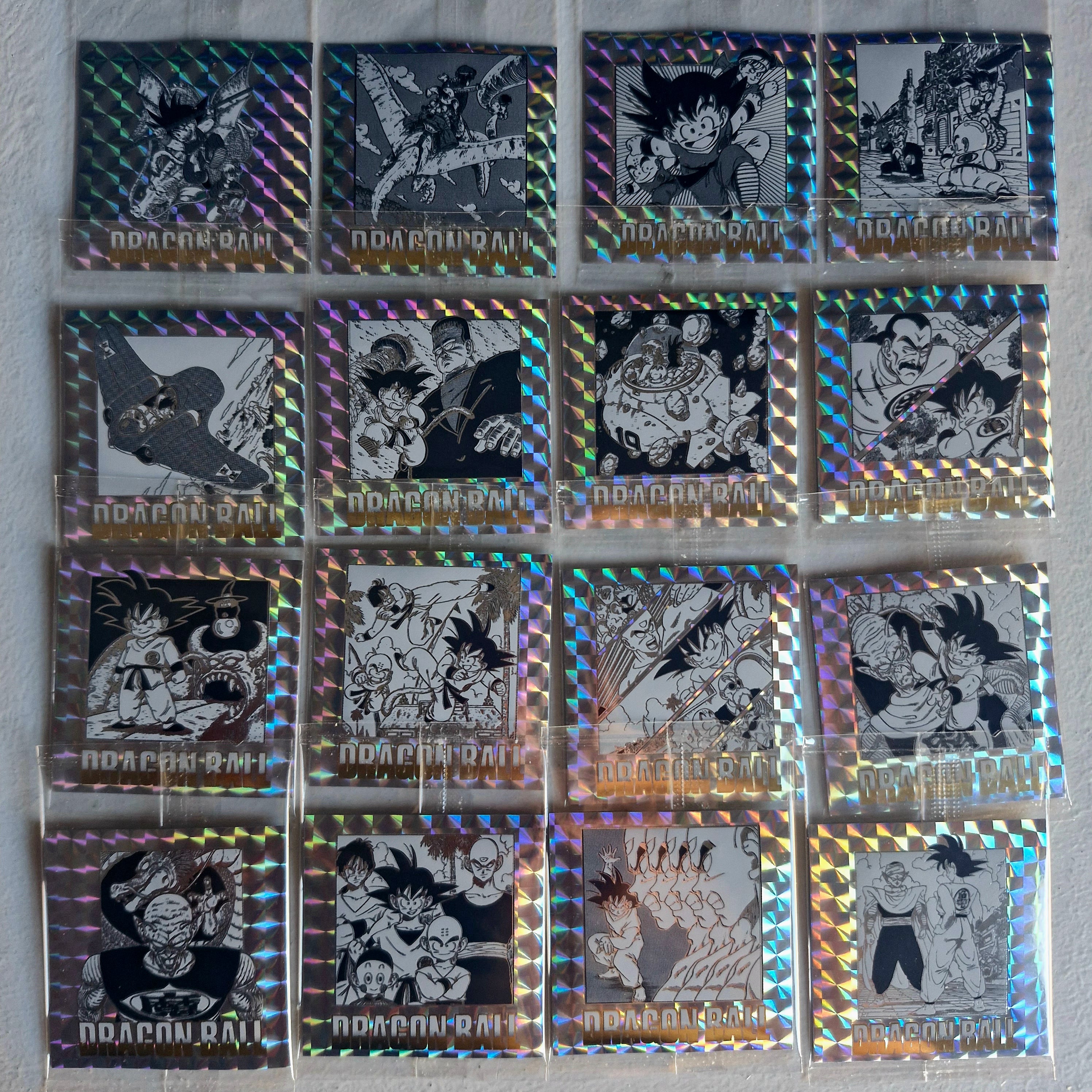 Dragon Ball - Carte Dragon Ball 40th anniversary Sticker Wafers Part 02 - Full Set (42/42)