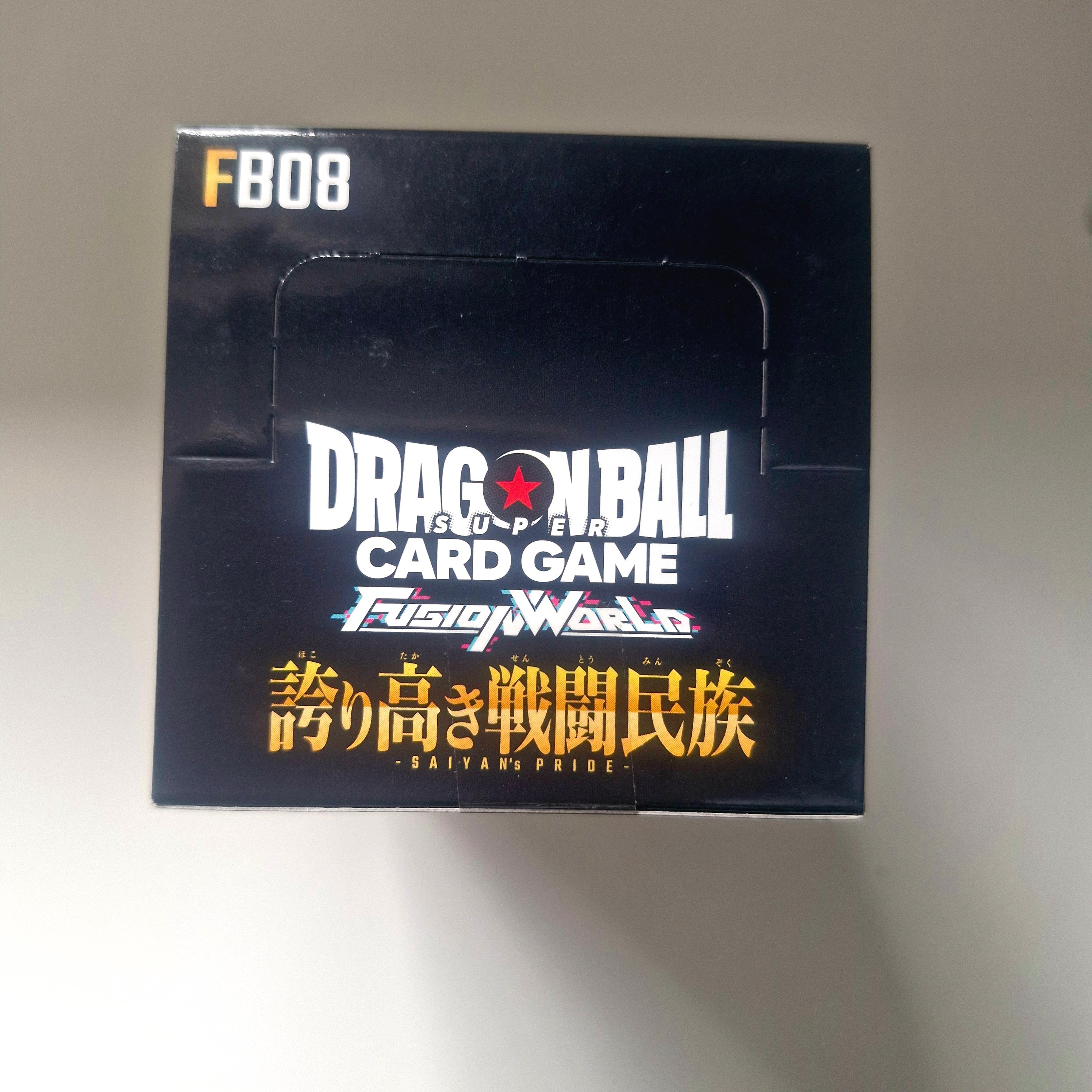 Dragon Ball - Box cartes Dragon Ball Super Card Game Fusion World - Part FB08