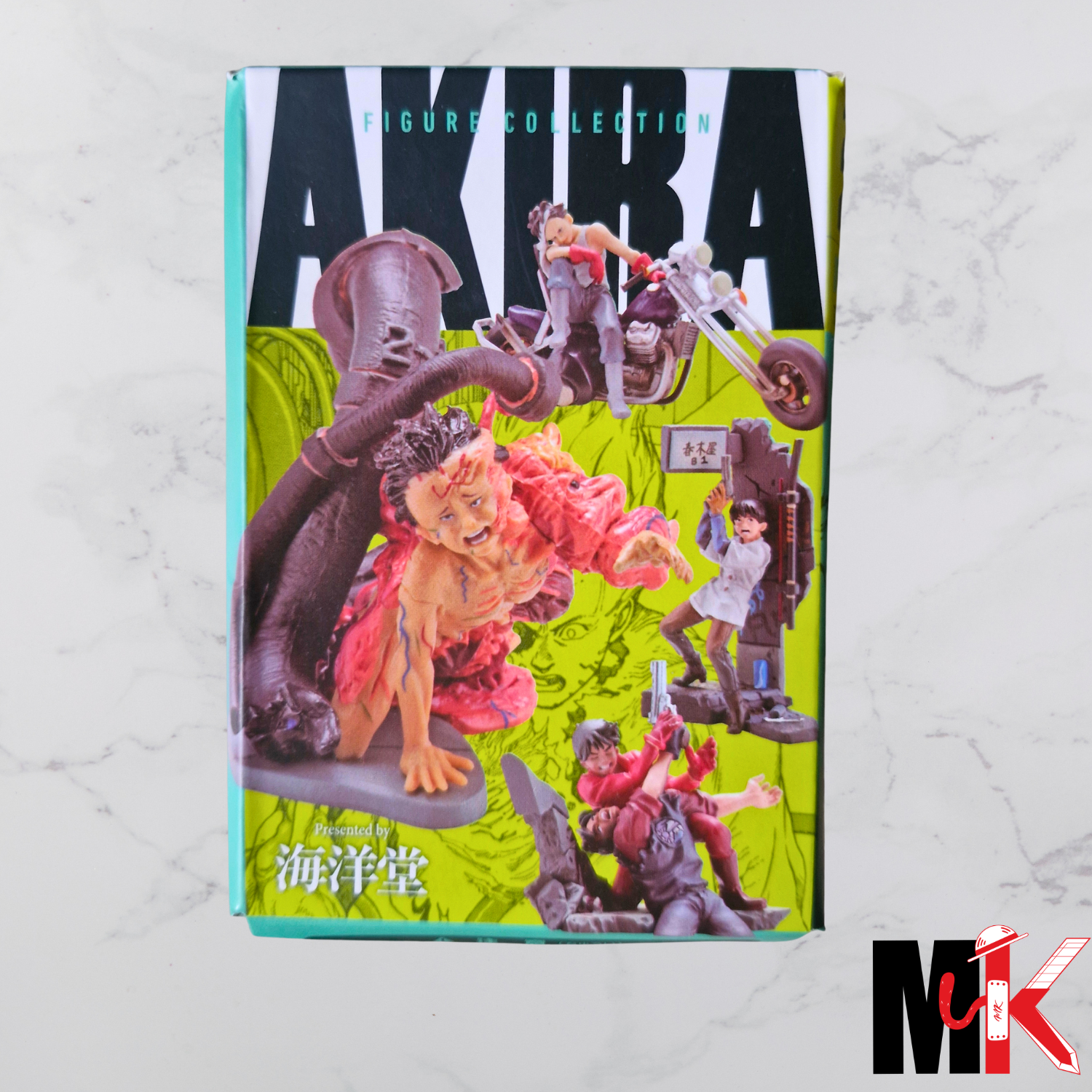 Akira Figurine Mini Q Kaiyodo Part 2 Modèle aléatoire