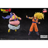 Dragon Ball Figurine Lot de 2 Match Makers Buu VS Goku SSJ3