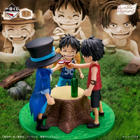 One Piece Figurine Dramatic Memories Lot A Luffy, Ace & Sabo