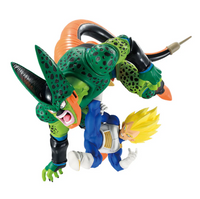 Dragon Ball Figurine Ichiban Kuji Dragon History II Lot C Vegeta VS Cell