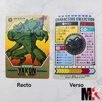 Dragon Ball - Carte Characters Collection Part 01 - 24 état bon
