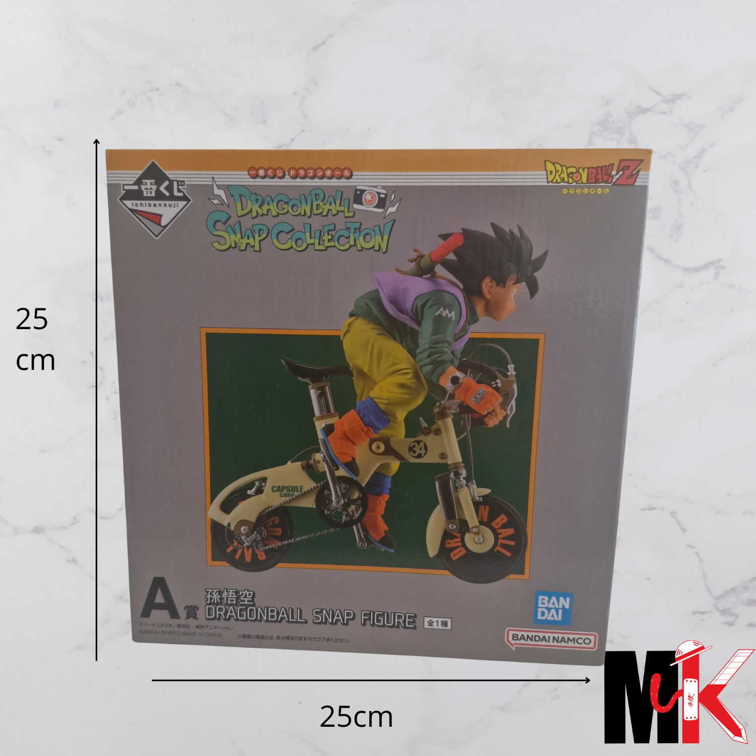 Ichiban Kuji Figurine Dragon Ball Snap Collection Lot A Goku velo