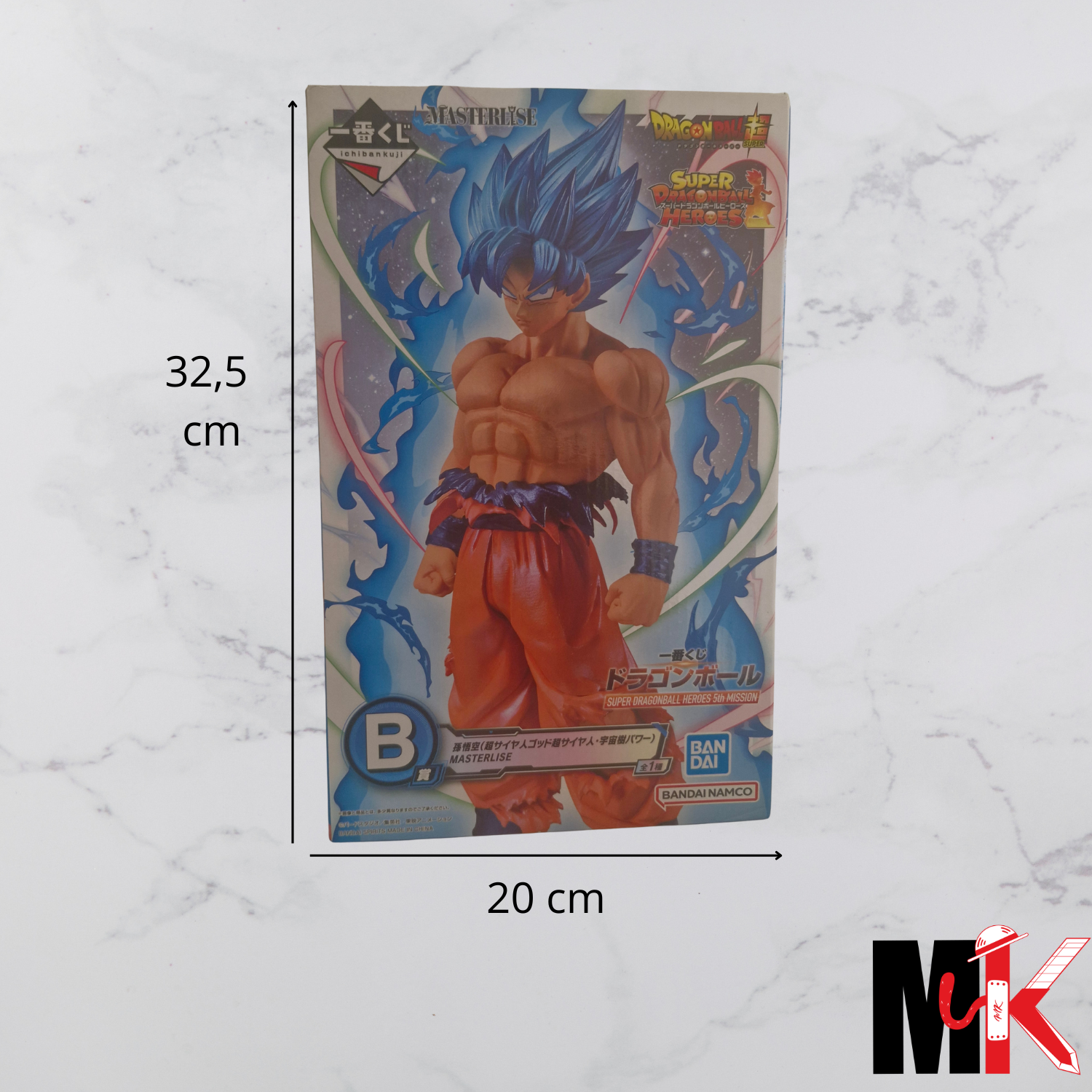 Ichiban Kuji Figurine Dragon Ball Super Dragon Ball Heroes Lot B Goku Super Saiyan Blue