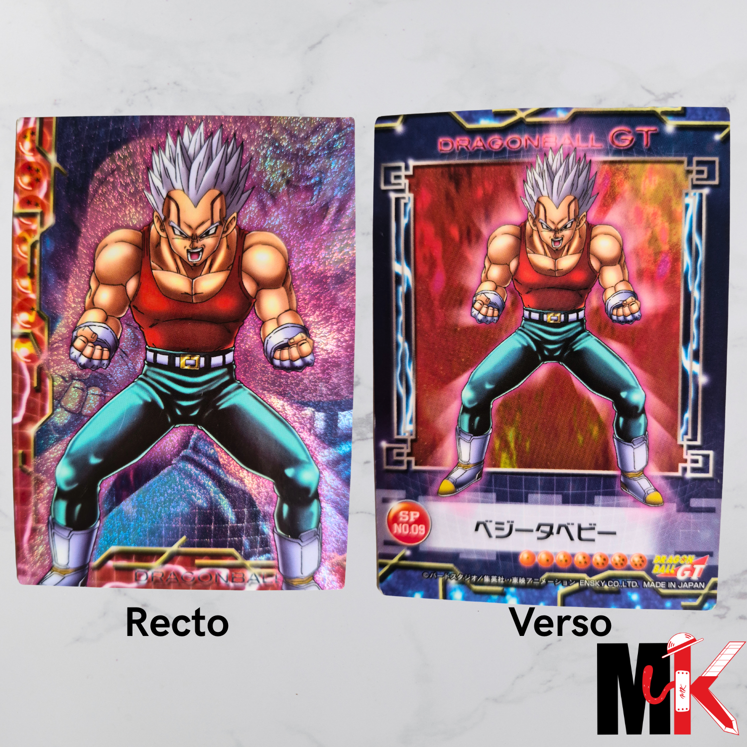 Dragon Ball - Card Gum GT Ensky Part 1 - SP-09 état bon