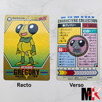 Dragon Ball - Carte Characters Collection Part 01 - 19 état bon