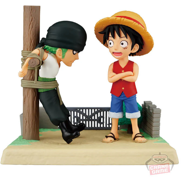 One Piece Figurine WCF Luffy & Zoro
