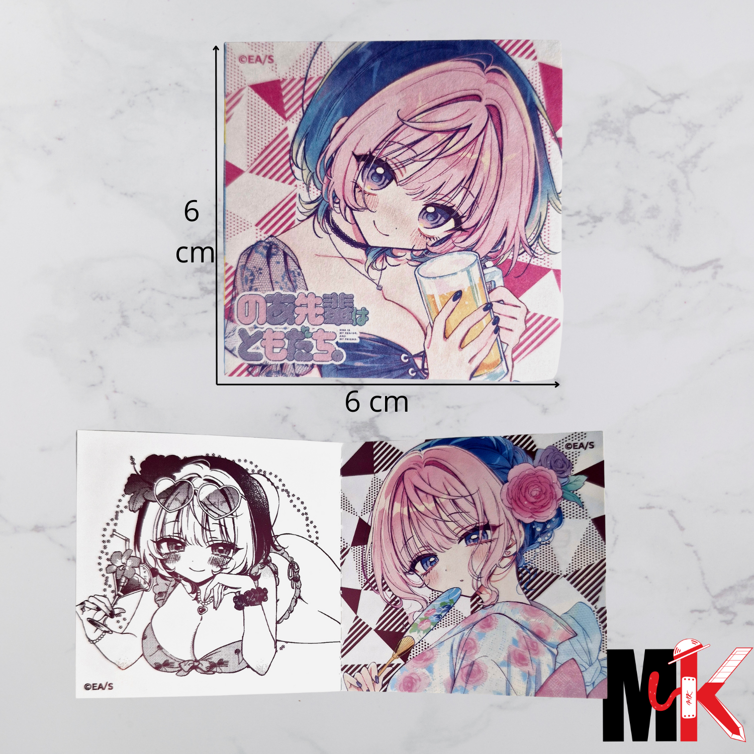 Natsucomi 2025 - Sticker - Noa-senpai wa Tomodachi