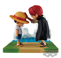 One Piece Figurine WCF Luffy & Shanks