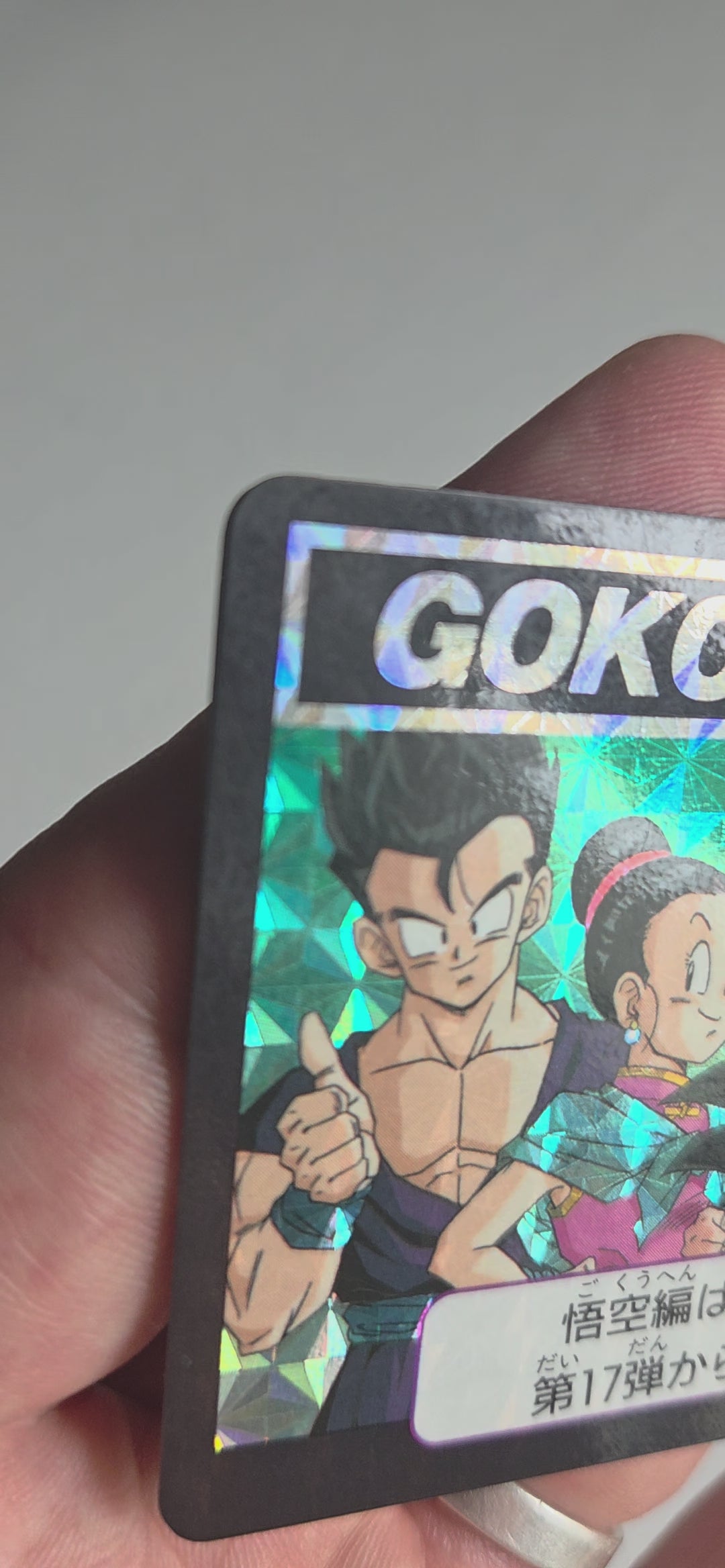 Dragon Ball Carte Carddass Part 16 - 646 peeled (complète)