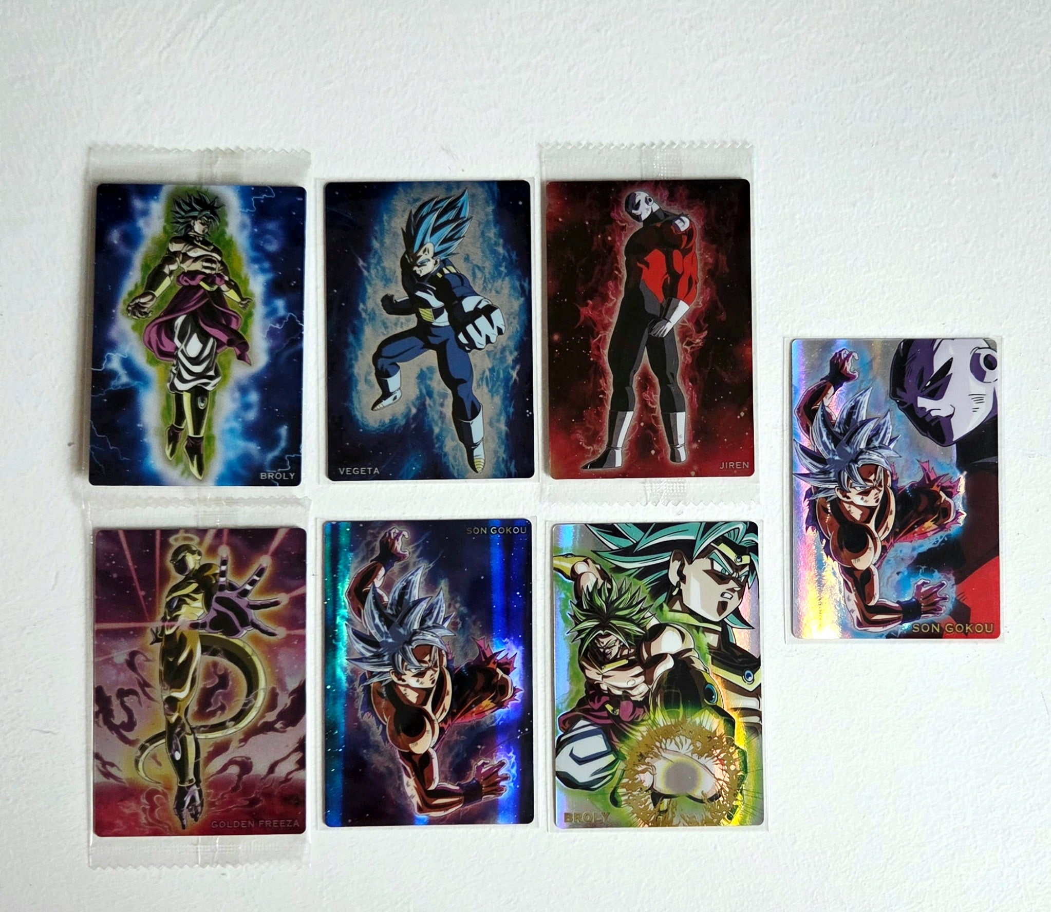 Dragon Ball - Carte Wafers Unlimited Part 01 - Full Set