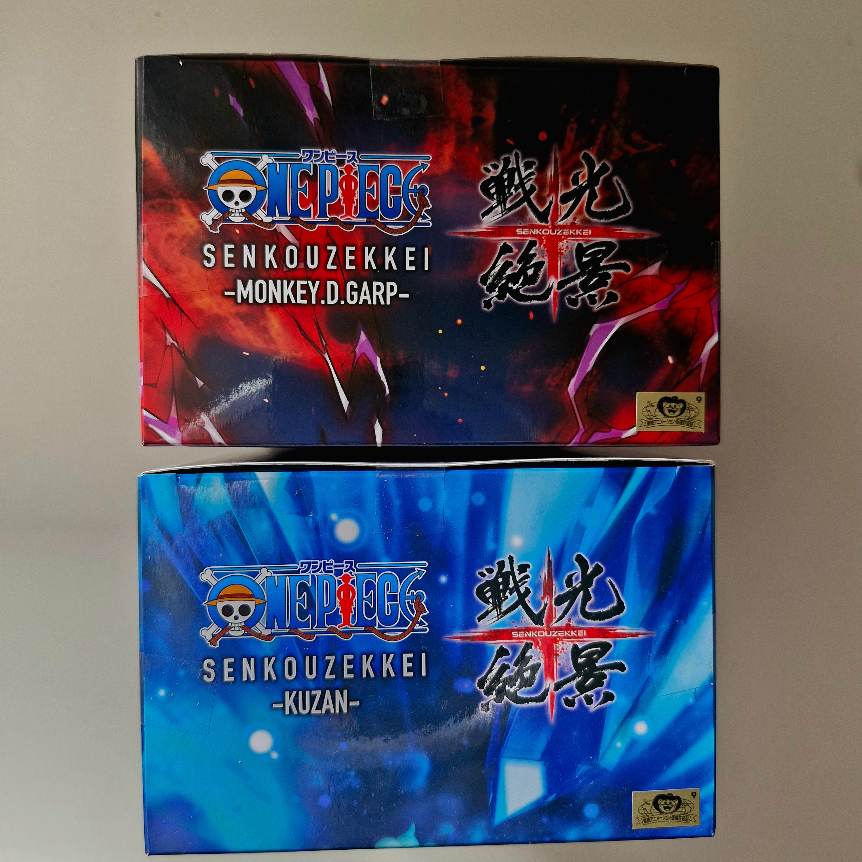 One Piece Figurine Lot de 2 figurines Senkouzekkei Garp & Aokiji Kuzan
