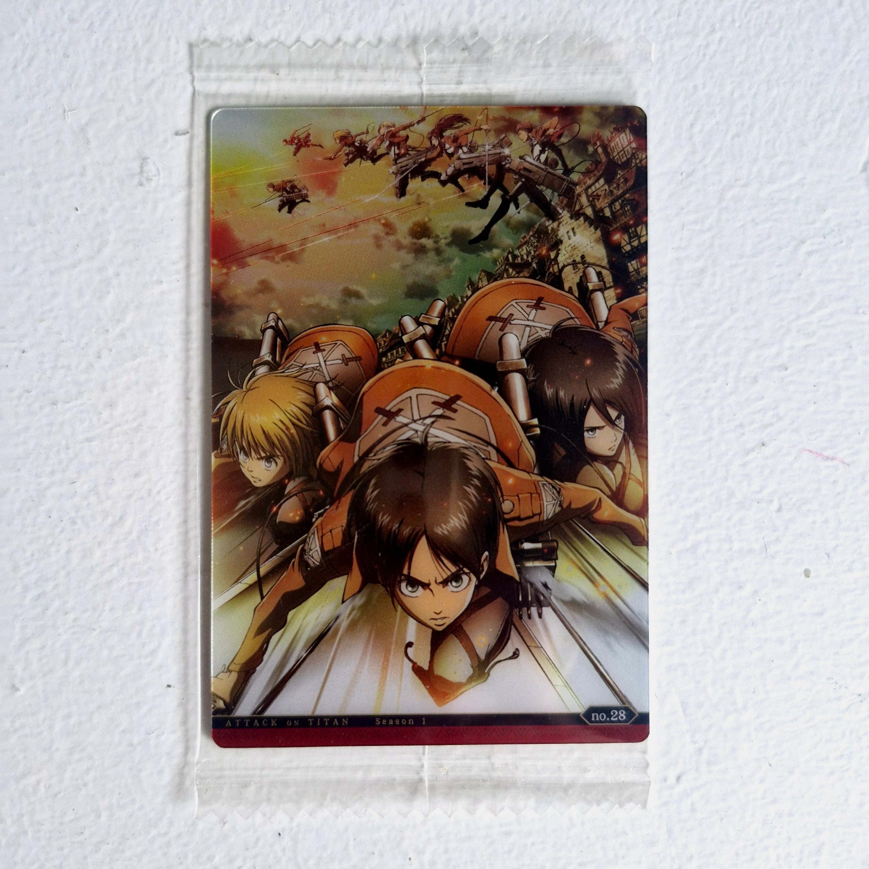 L'Attaque des Titans - Carte Wafers Part 1 - 28