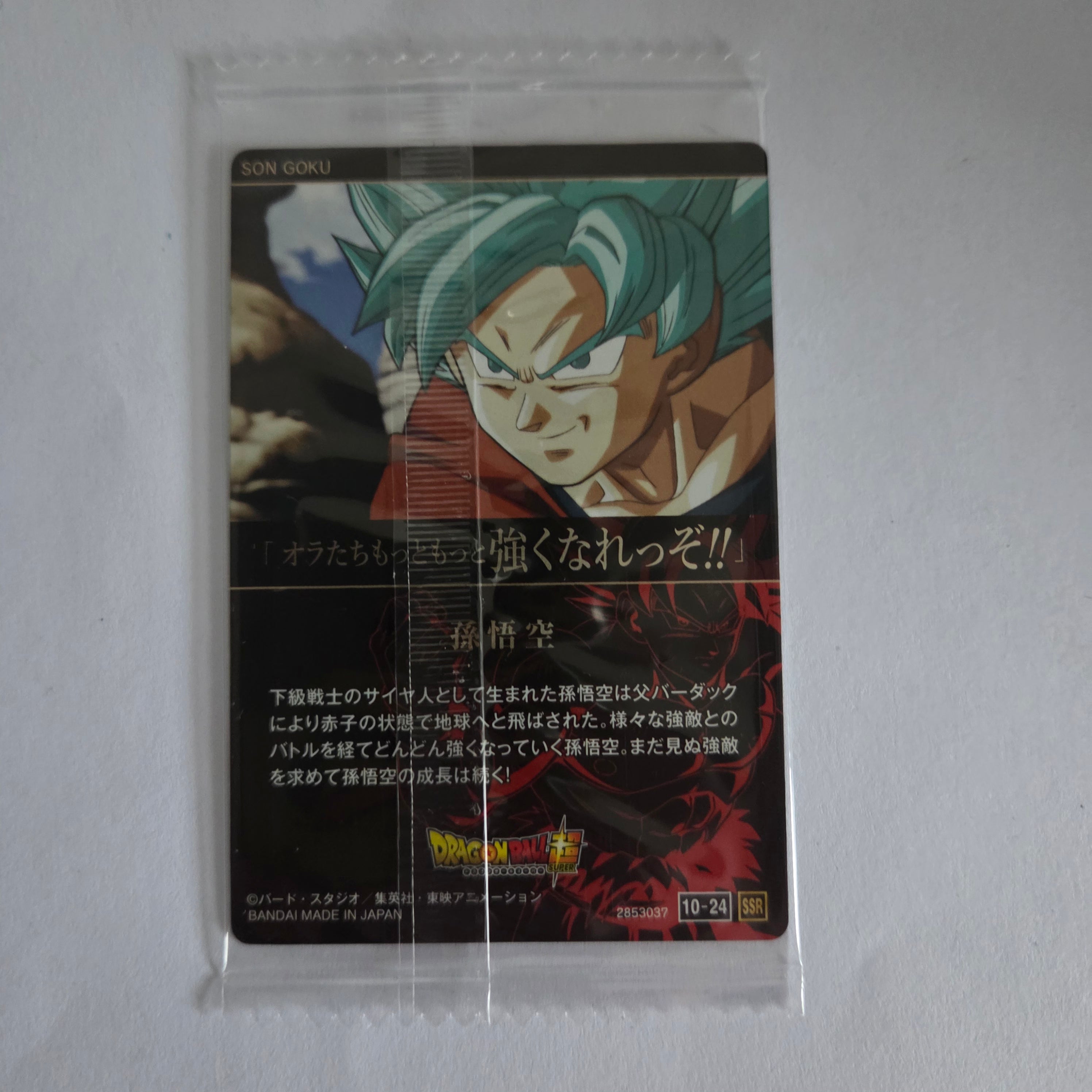 Dragon Ball - Carte Itajaga Part 10 - 24 SSR