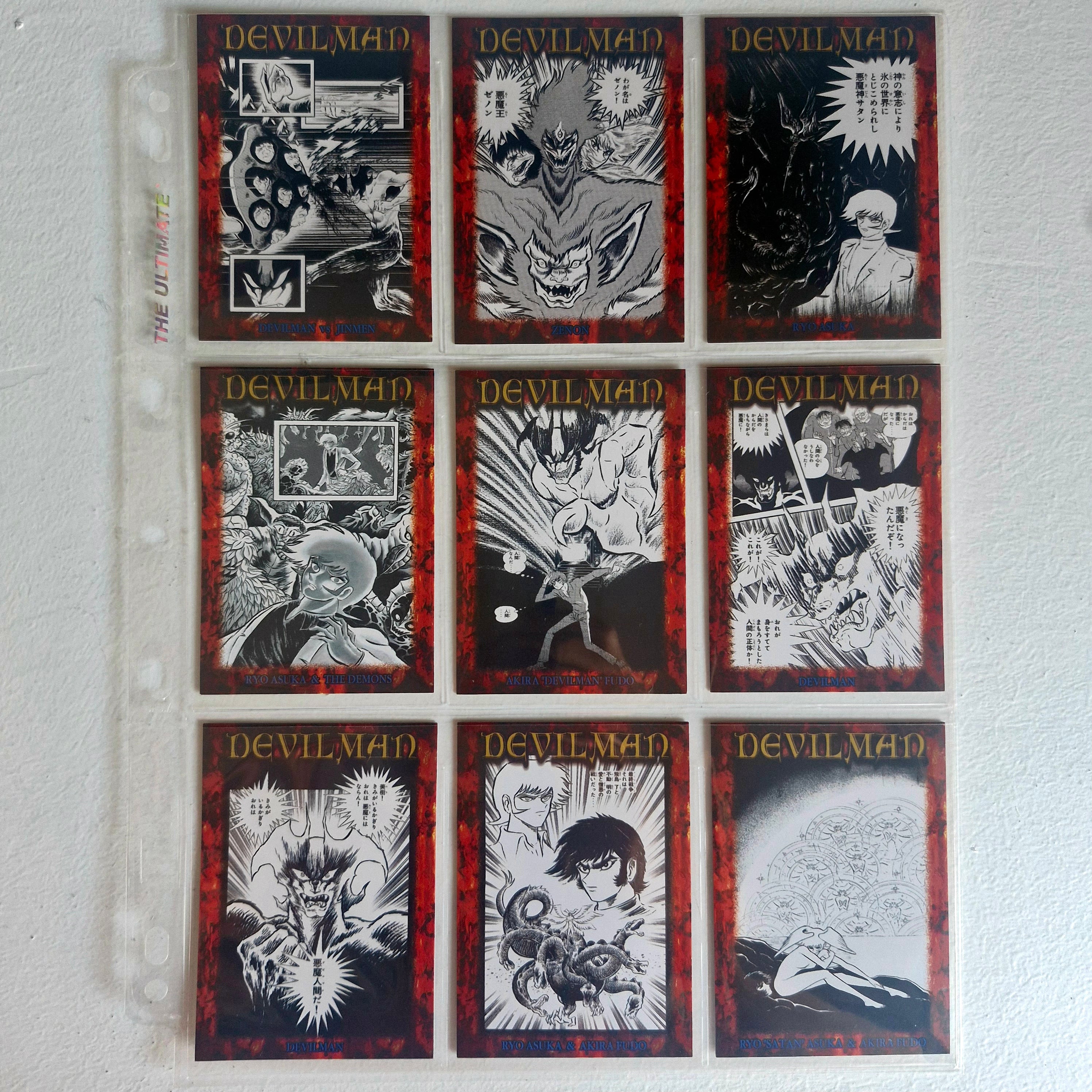 Devilman - Carte Trading Collection Amada - Full Set (75/75)