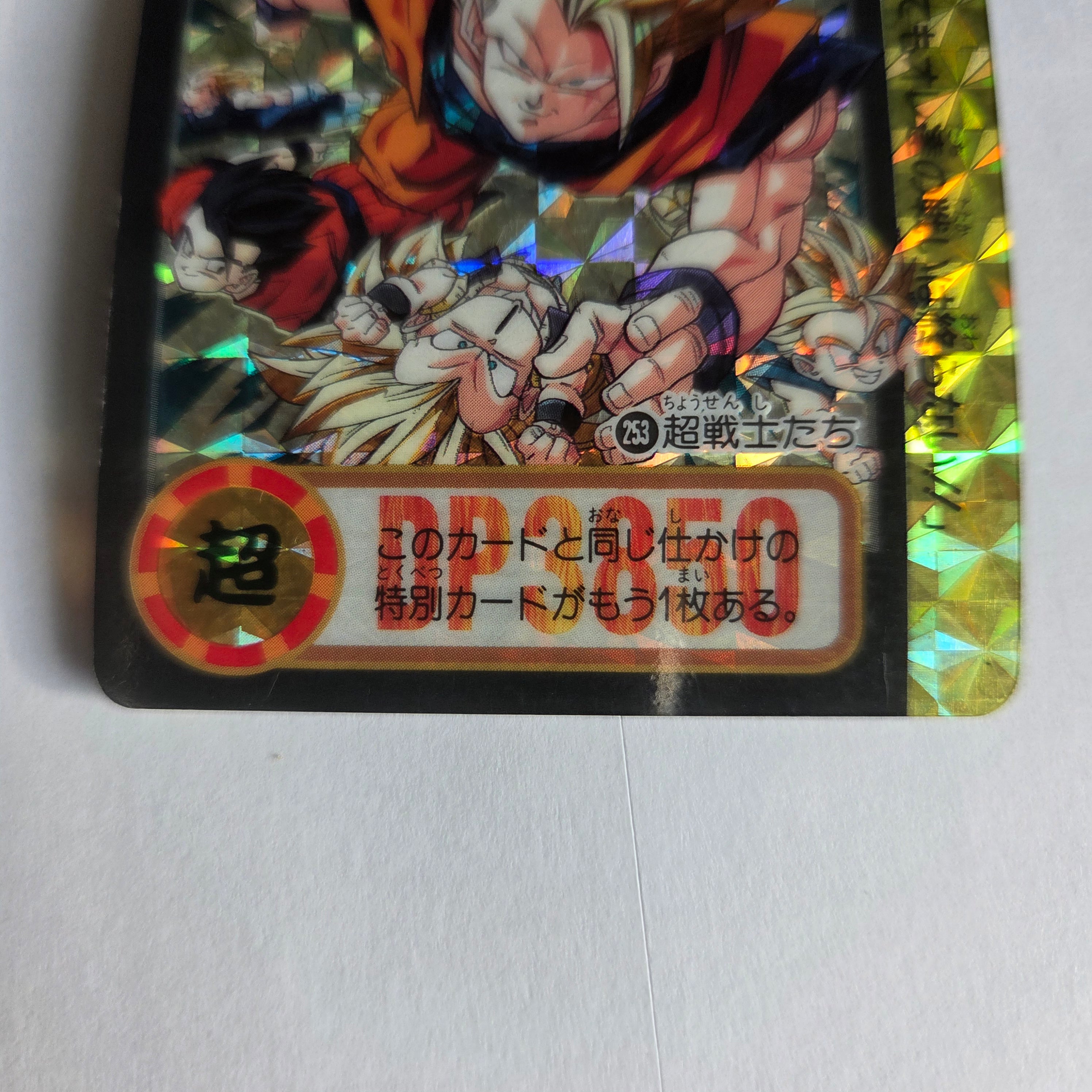 Dragon Ball Carte Carddass Part 23 - 253