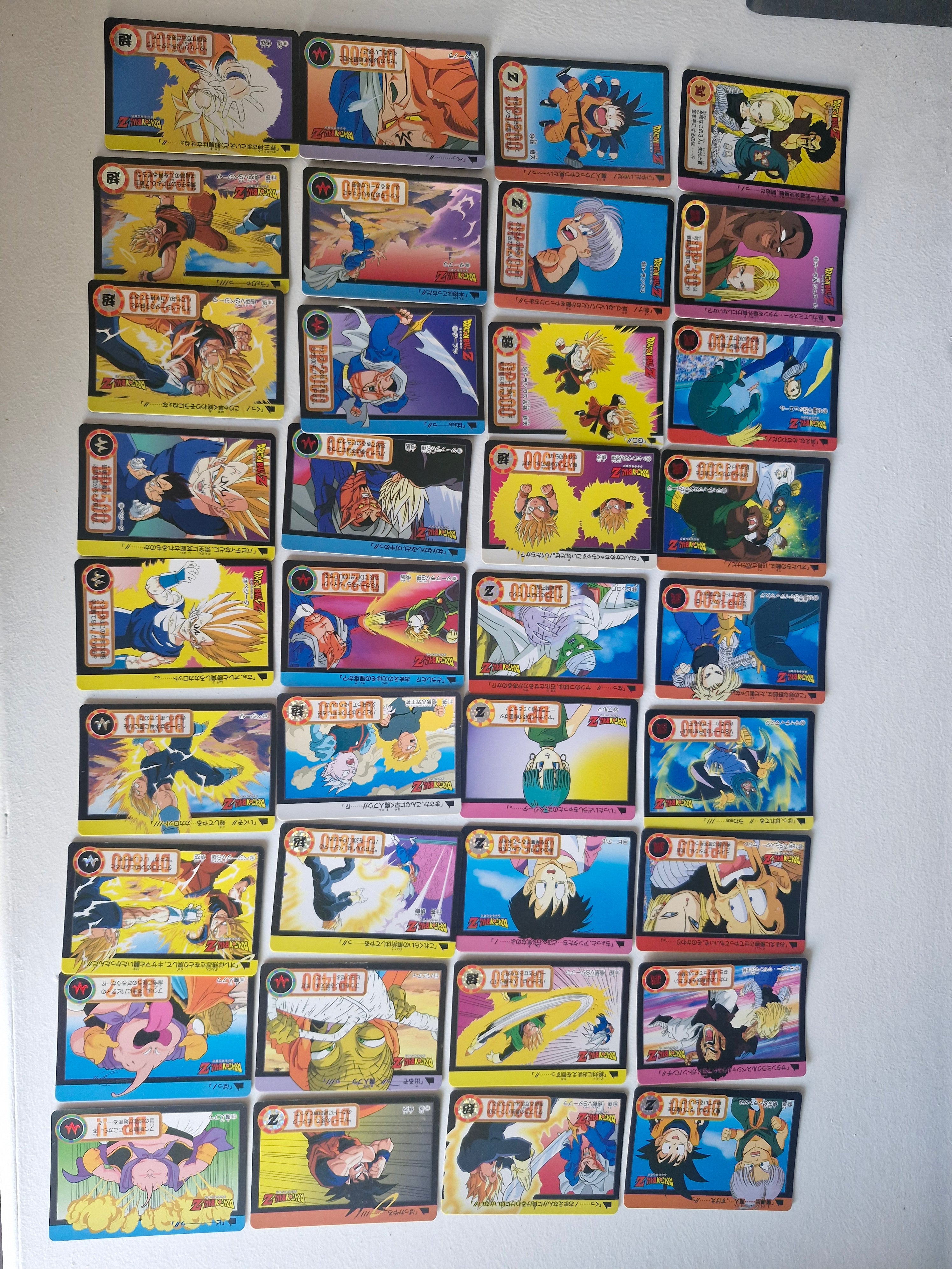 Dragon Ball Carte Carddass Part 19 - Reg Set état bon