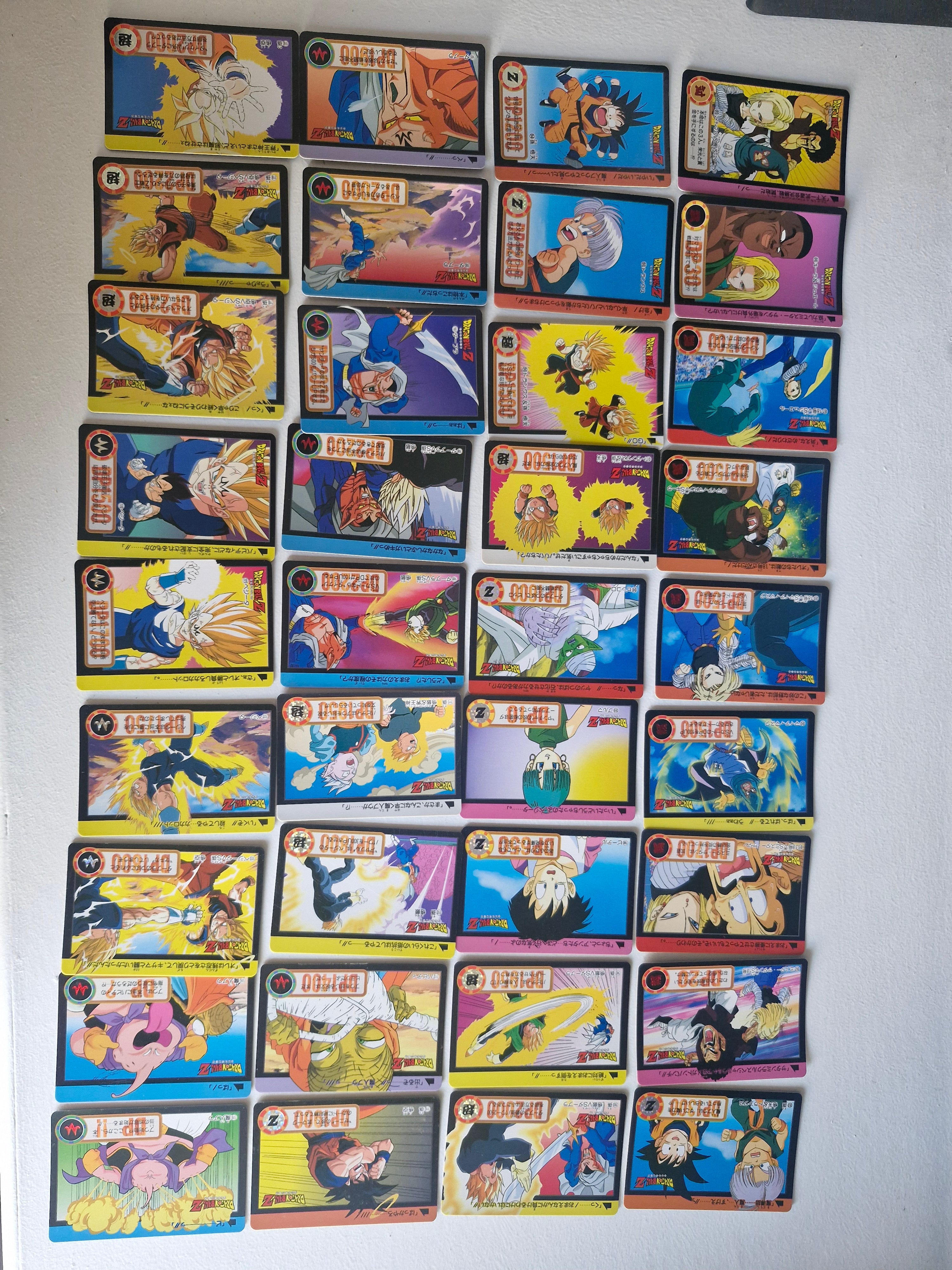 Dragon Ball Carte Carddass Part 19 - Reg Set état bon