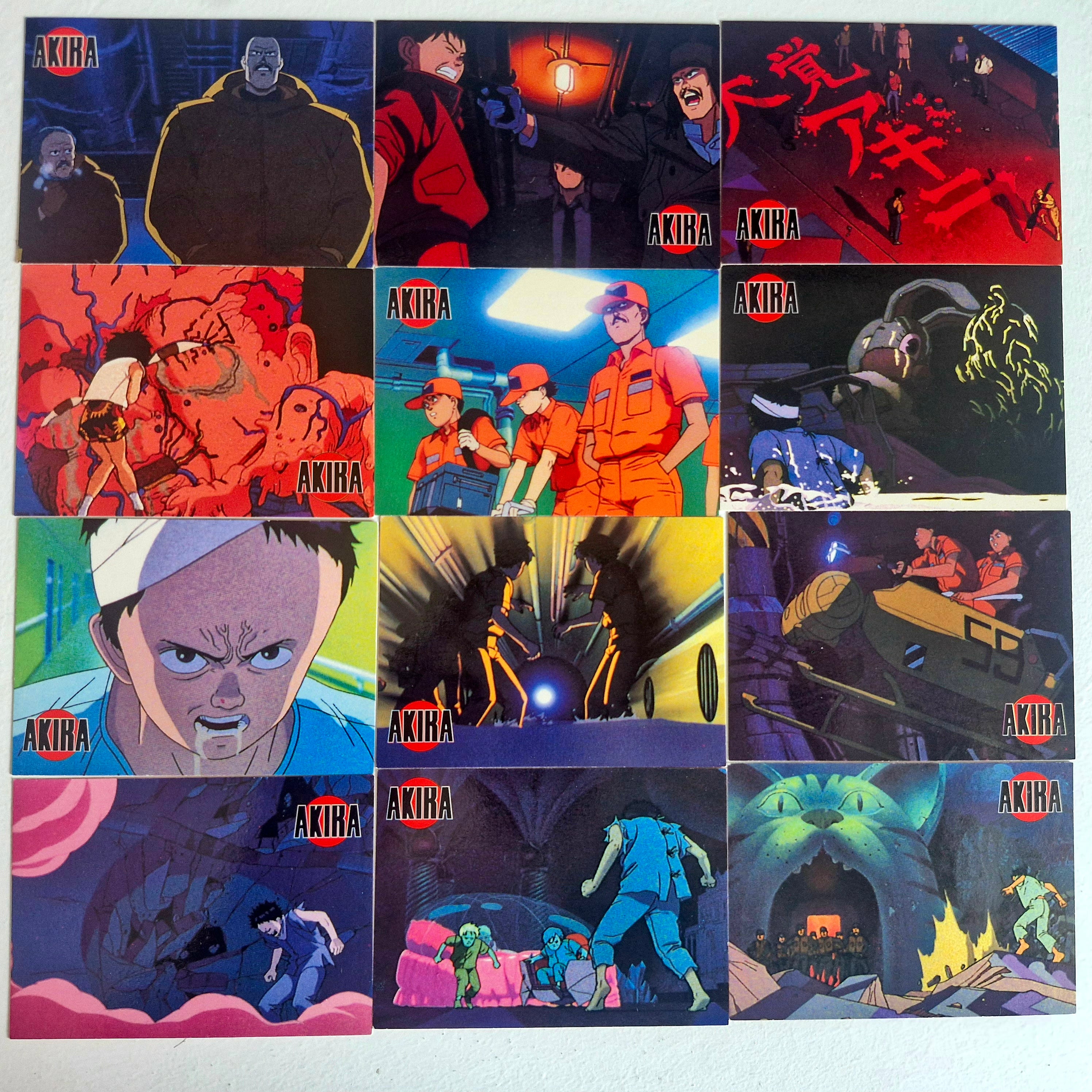 Akira - Carte Trading Cards - Lot de 75 cartes reg