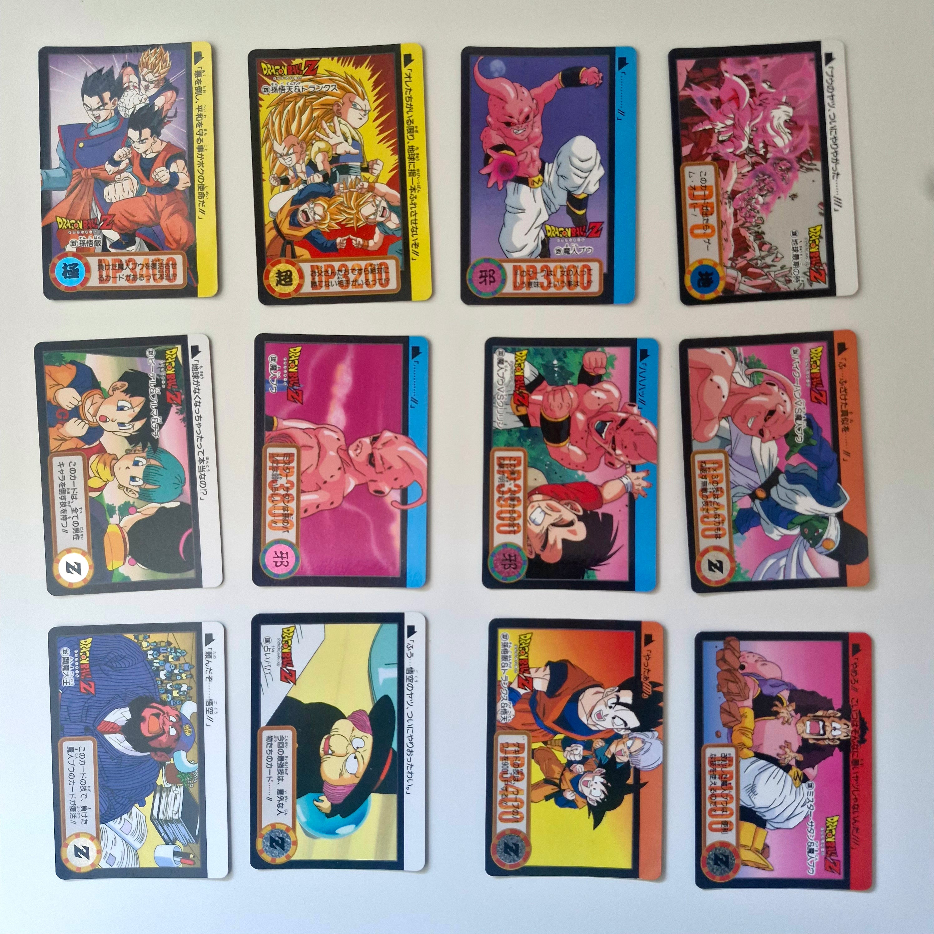 Dragon Ball Carte Carddass Part 25 - Reg Set état bon