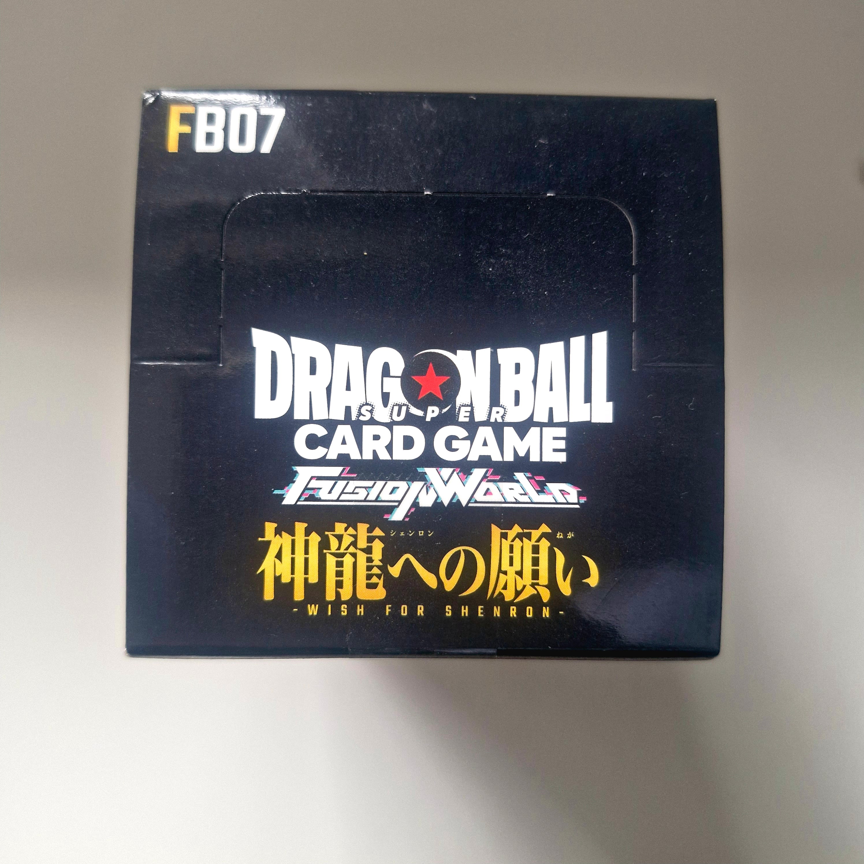 Dragon Ball - Box cartes Dragon Ball Super Card Game Fusion World - Part FB07