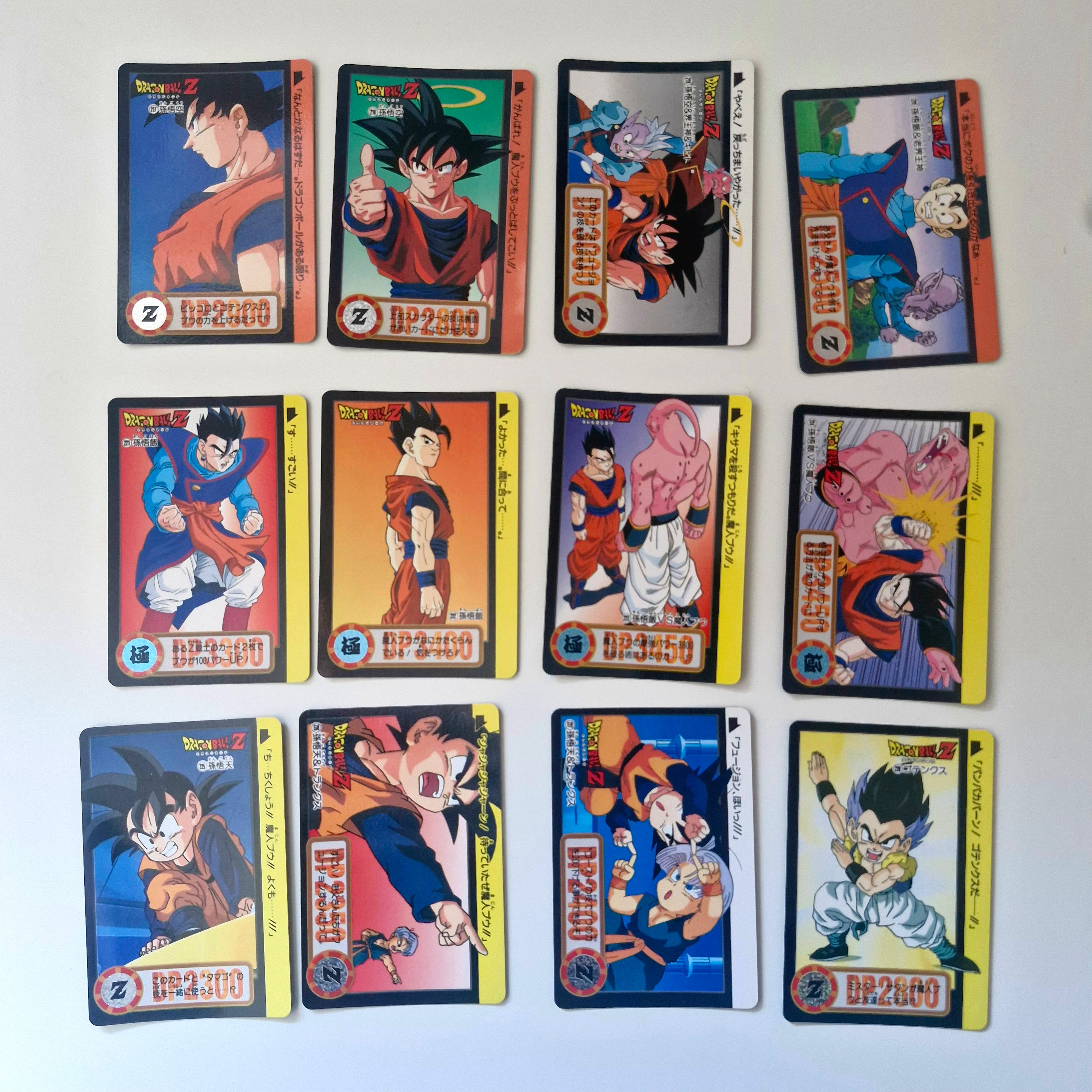 Dragon Ball Carte Carddass Part 22 - Reg Set état bon