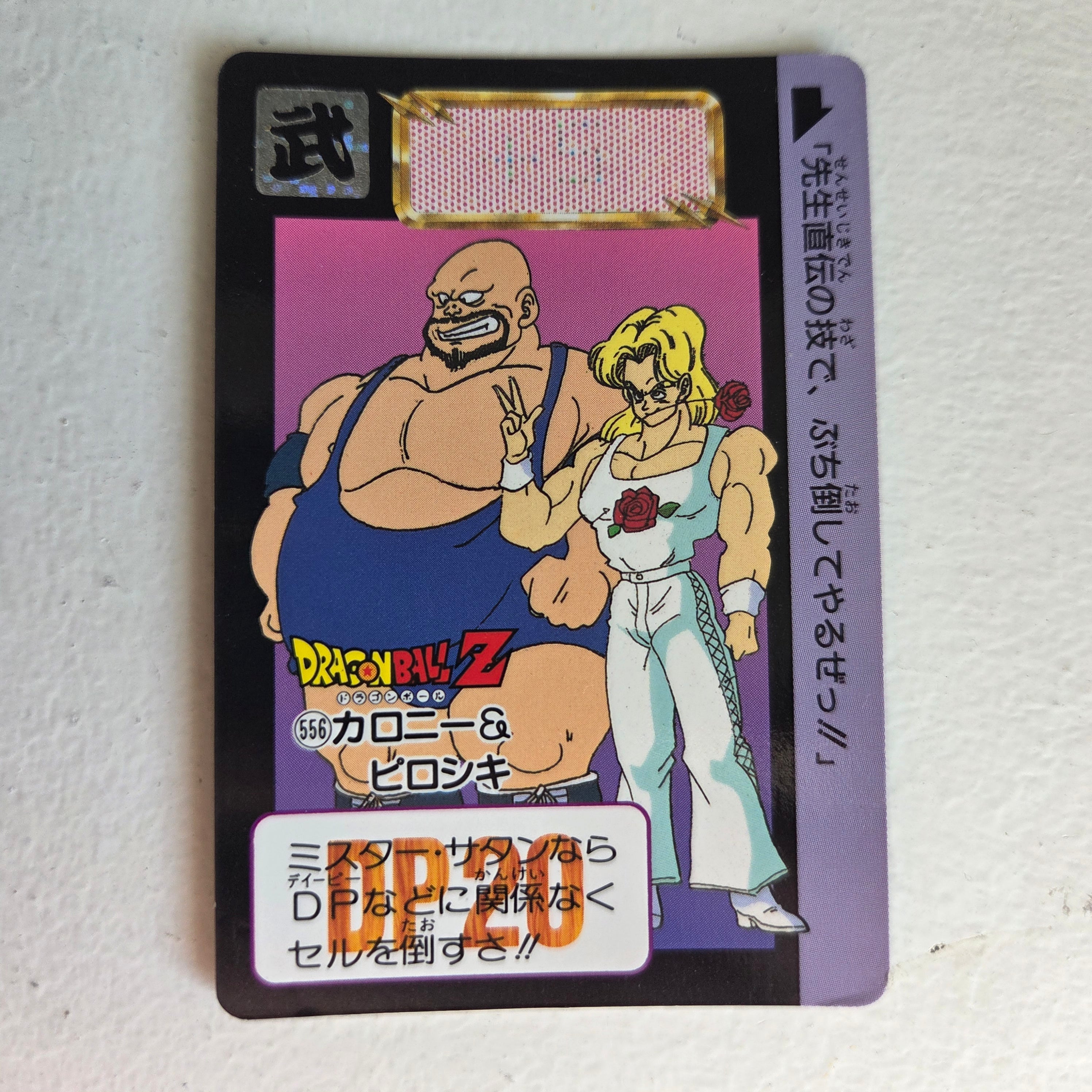 Dragon Ball Carte Carddass Part 14 - 556