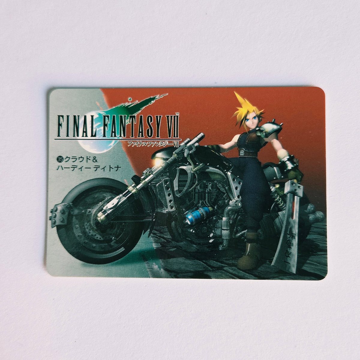 Final Fantasy VII Carte Carddass Part 01 - 035