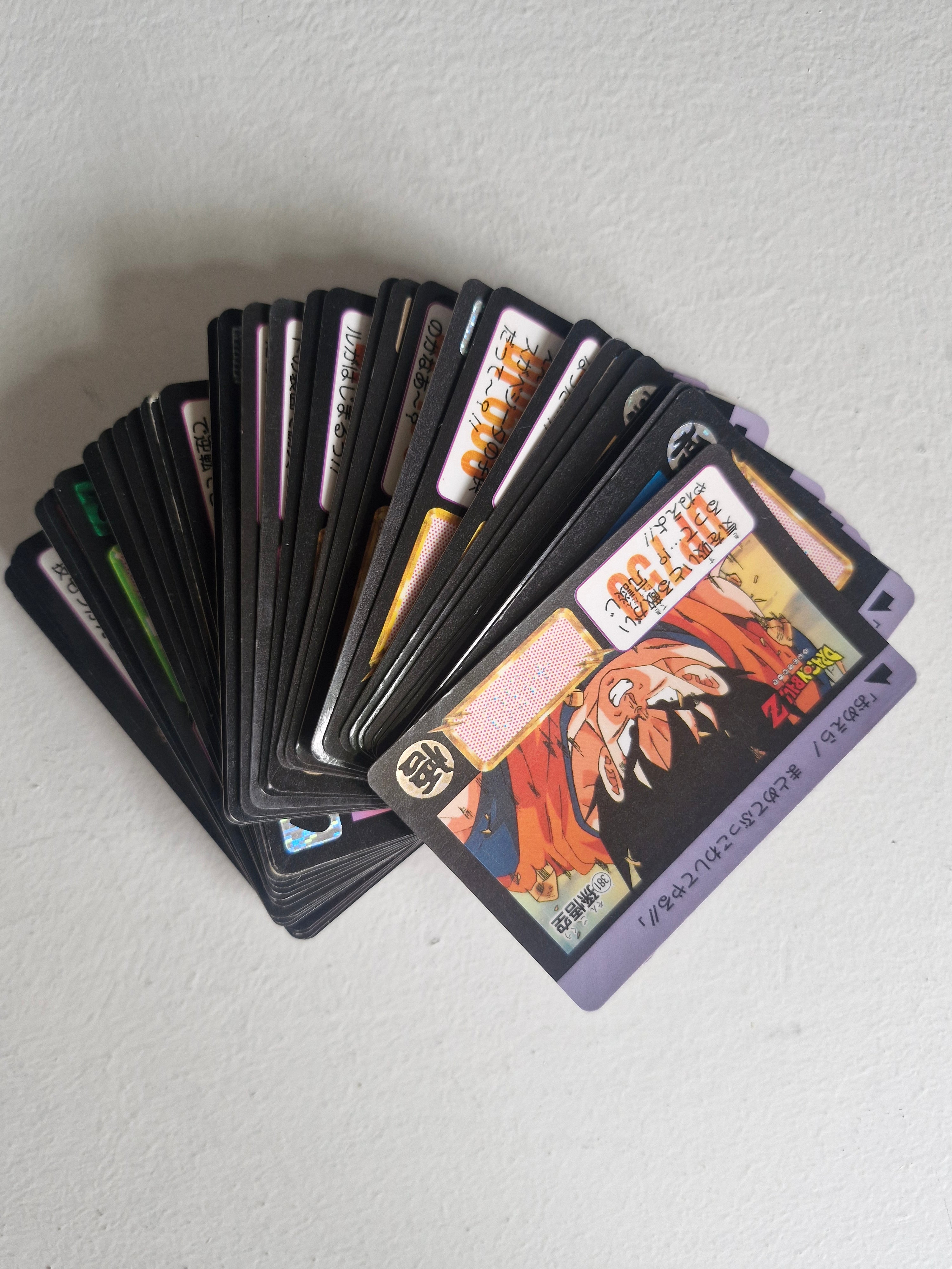 Dragon Ball Carte Carddass Part 10 - Reg Set état bon