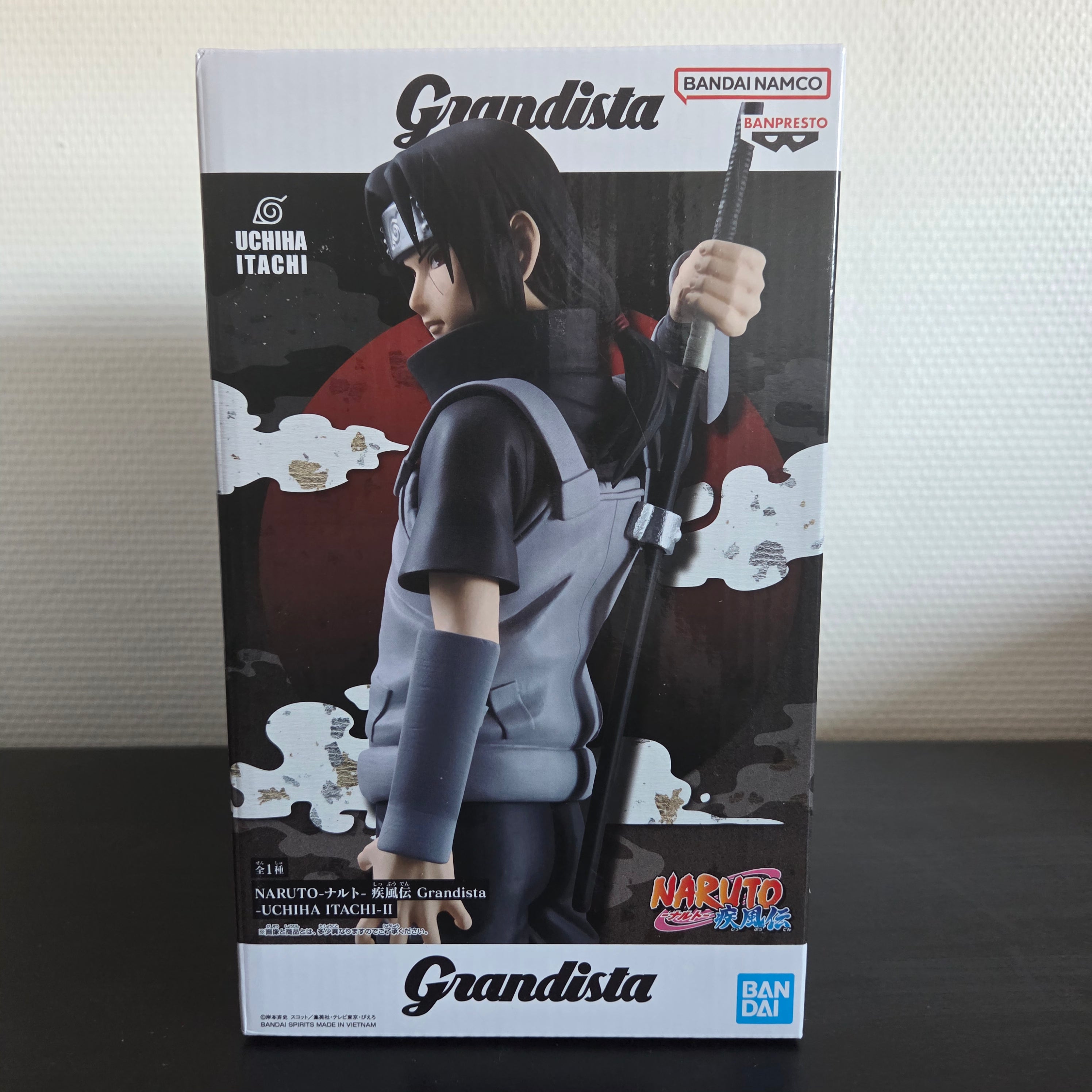 Naruto Figurine Grandista Itachi Uchiha (version Anbu)