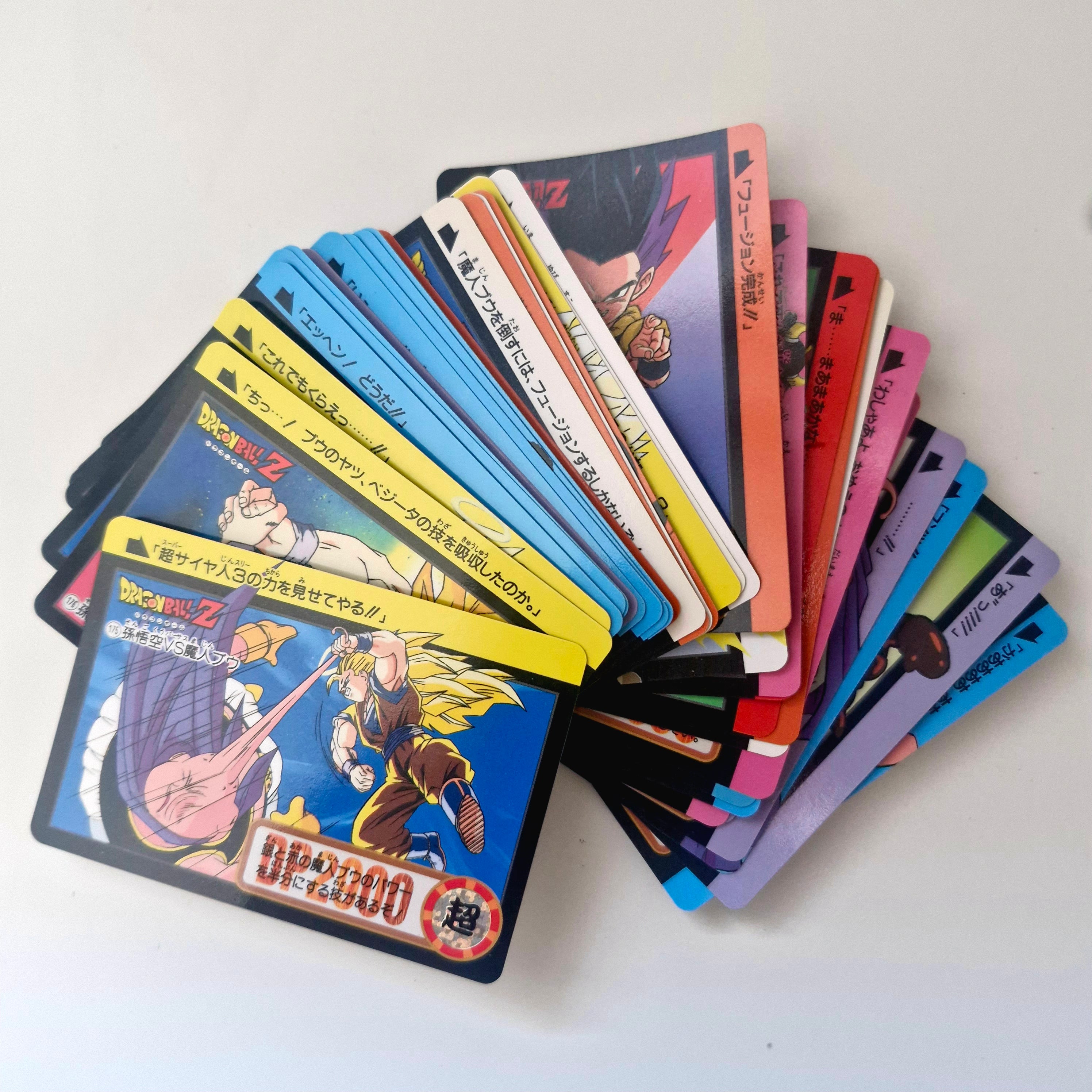 Dragon Ball Carte Carddass Part 21 - Reg Set état bon