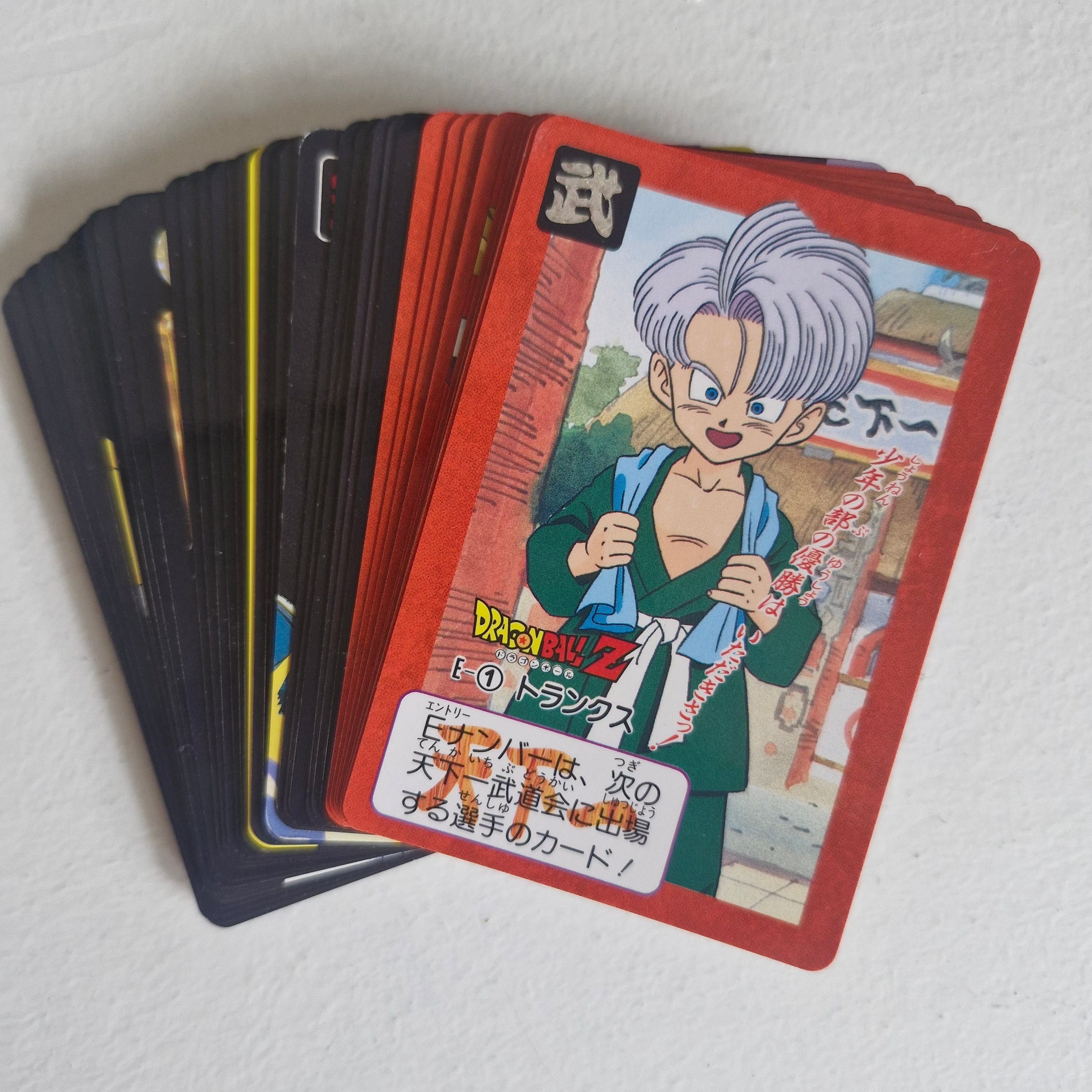Dragon Ball Carte Carddass Part 16 - Reg Set état bon