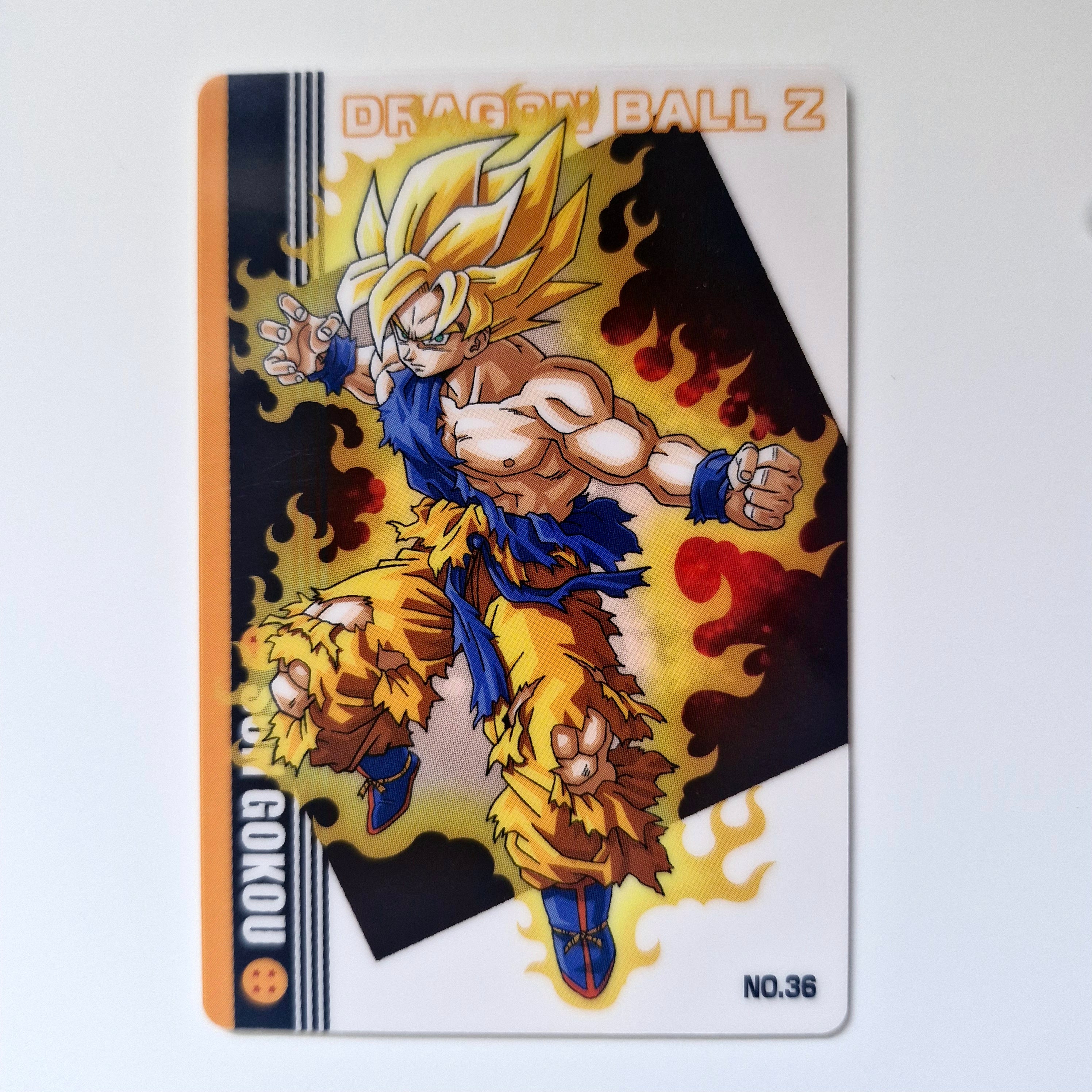 Dragon Ball - Carte Gumica Part 2 - 036 état bon