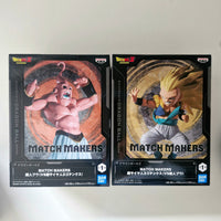 Dragon Ball Figurine Lot de 2 Match Makers Gotenks VS Buu
