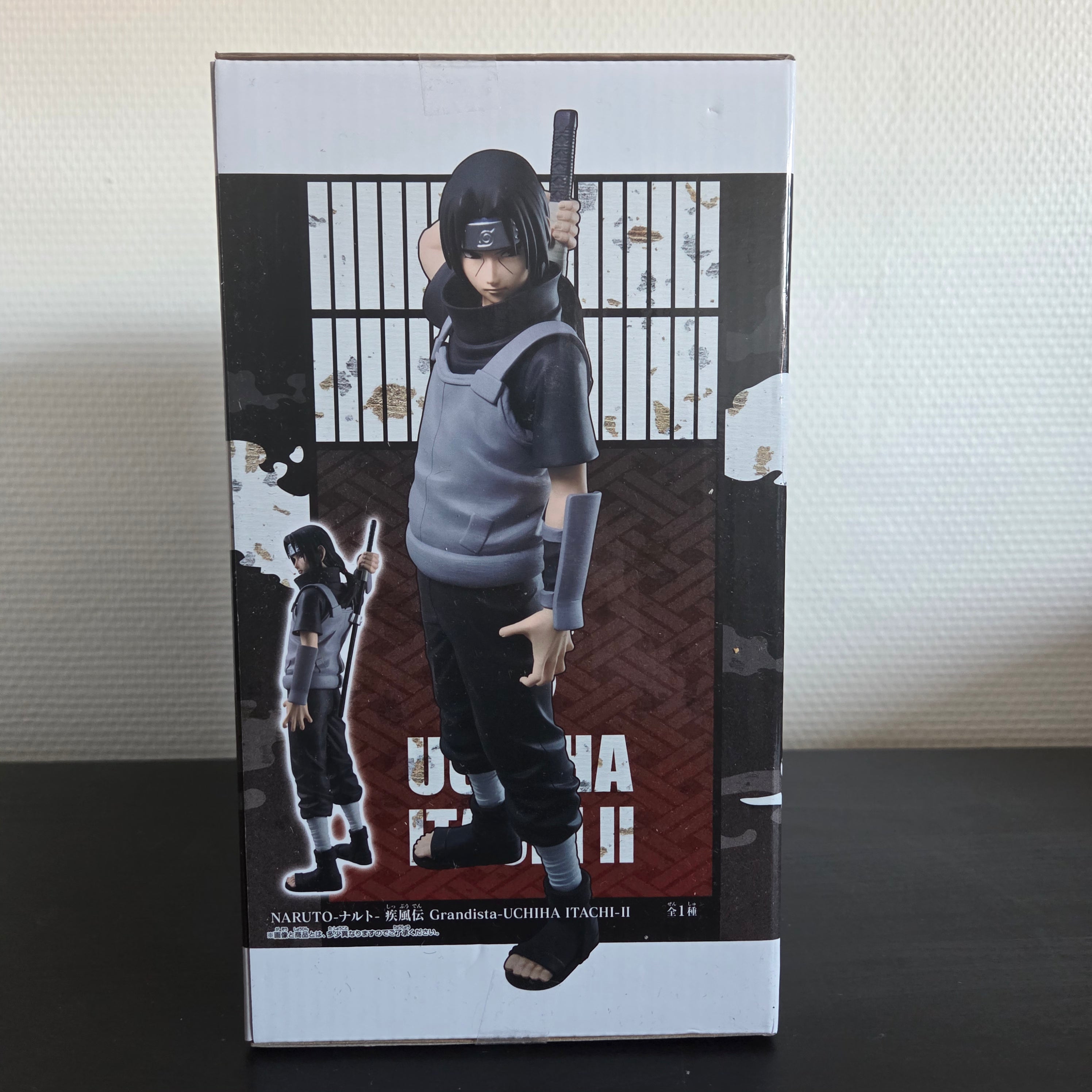 Naruto Figurine Grandista Itachi Uchiha (version Anbu)
